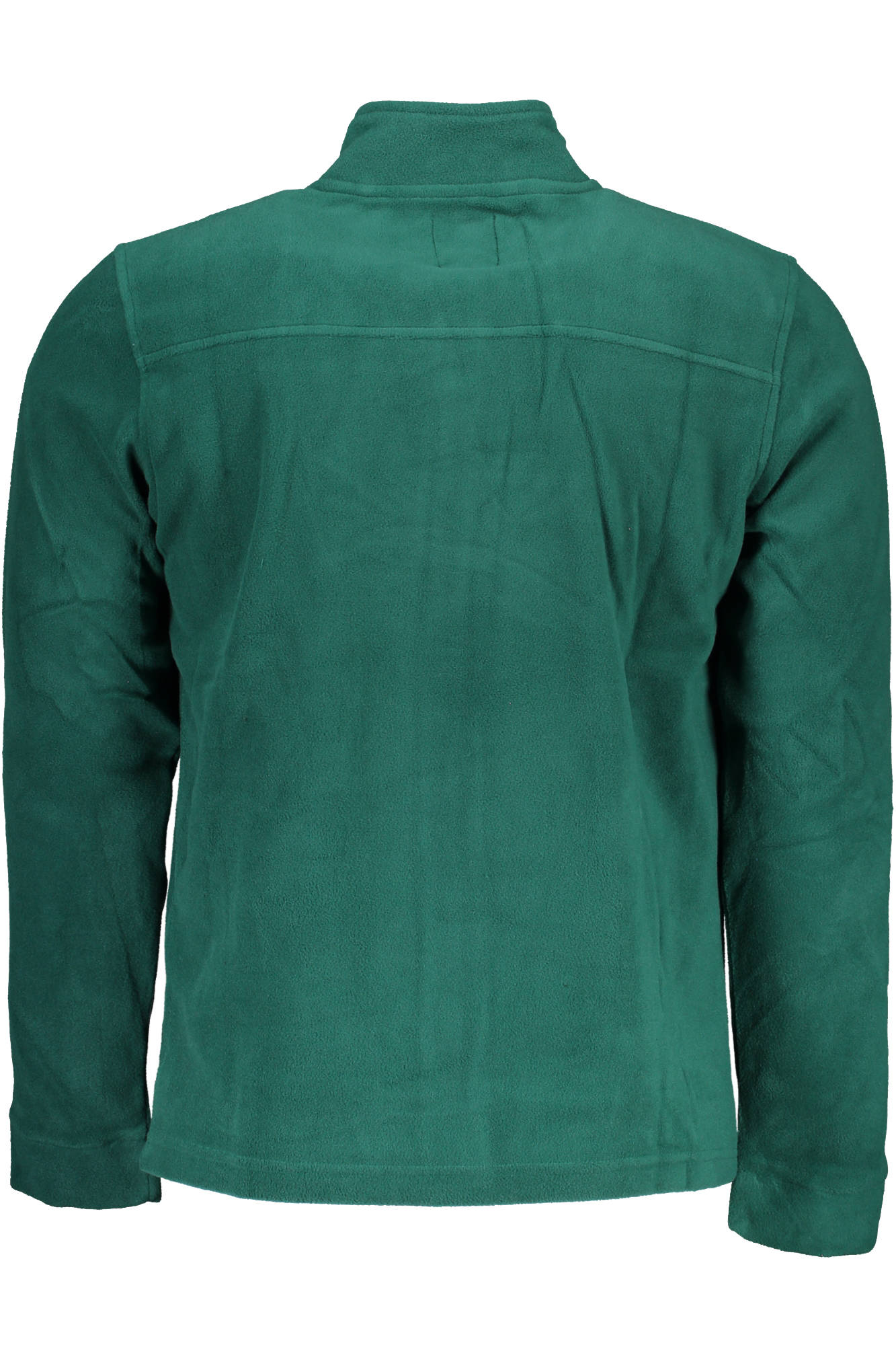 GIAN MARCO VENTURI FELPA CON ZIP UOMO - Verde - immagine 2