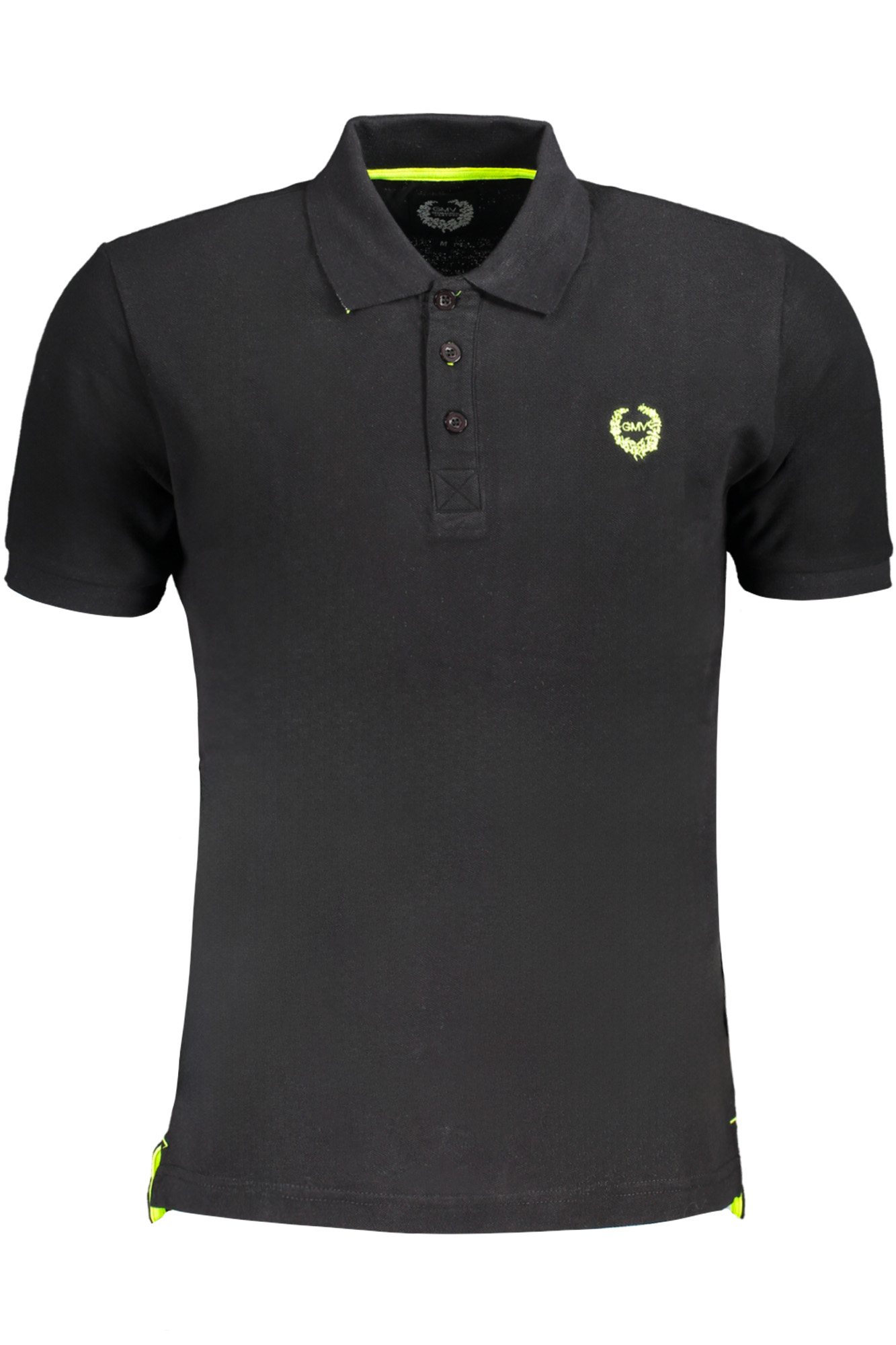 GIAN MARCO VENTURI POLO MANICHE CORTE UOMO - Nero