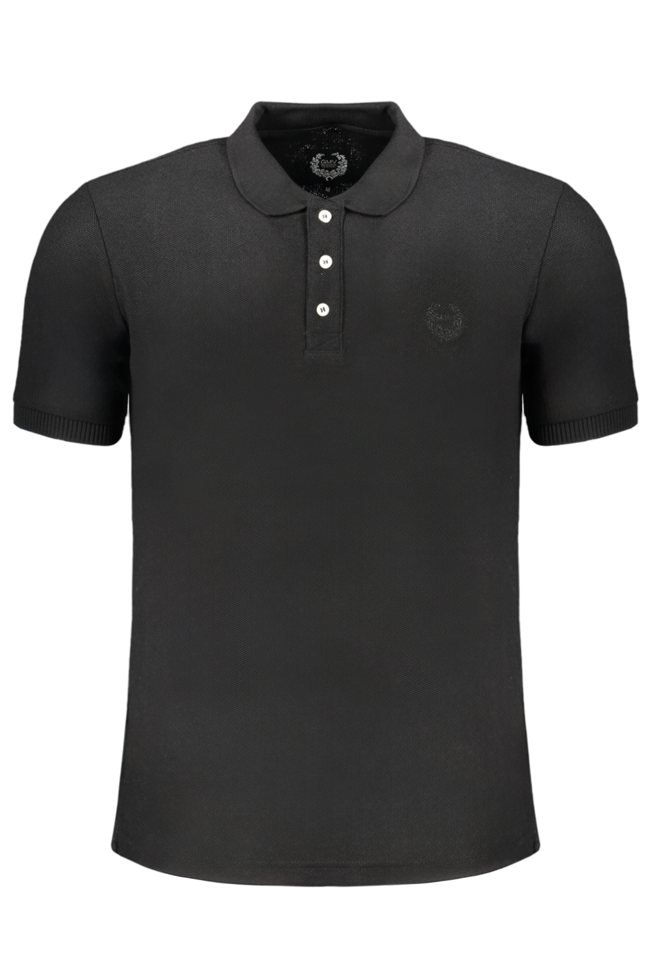 GIAN MARCO VENTURI POLO MANICHE CORTE UOMO - Nero