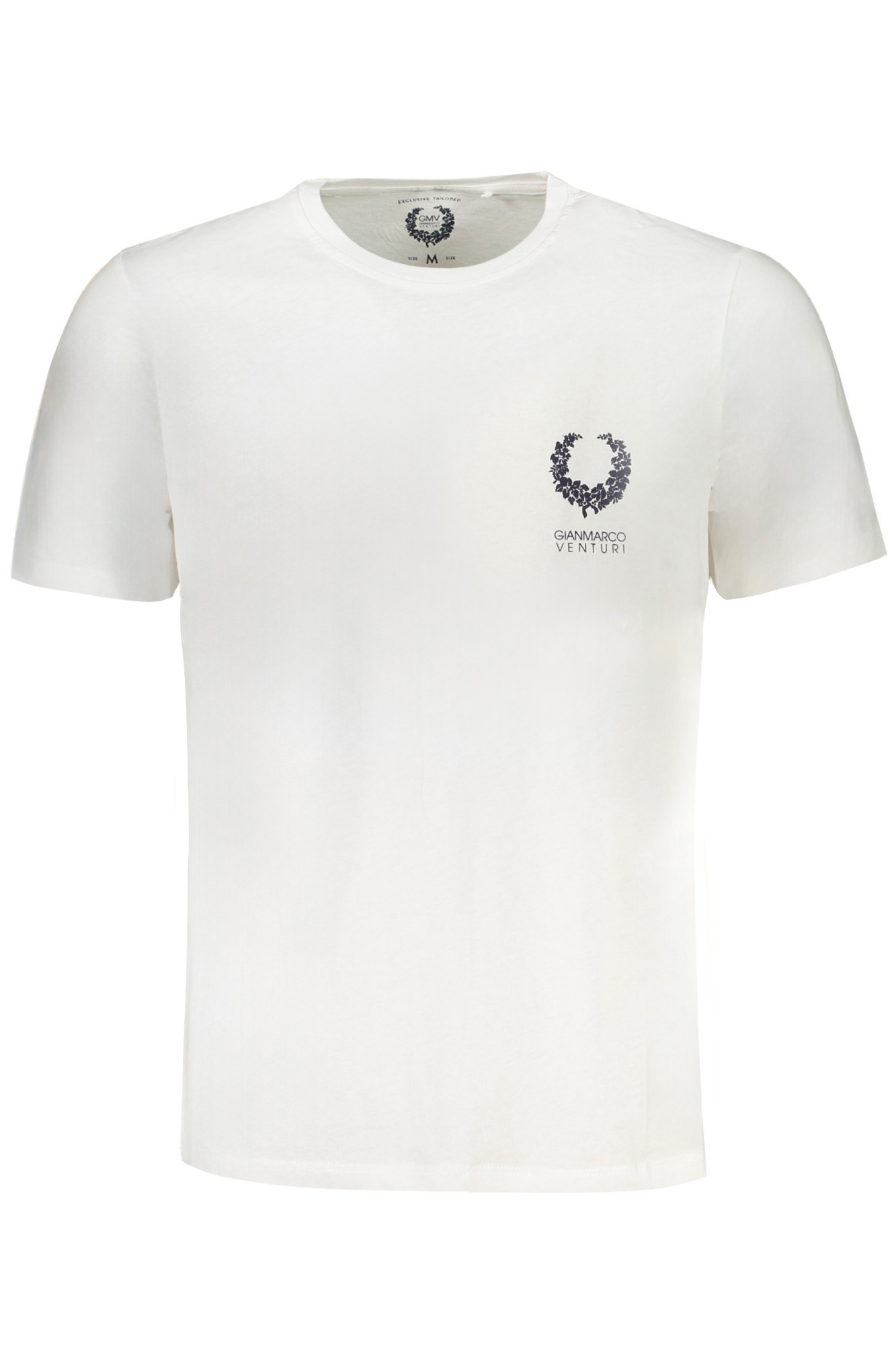 GIAN MARCO VENTURI T-SHIRT MANICHE CORTE UOMO - Bianco