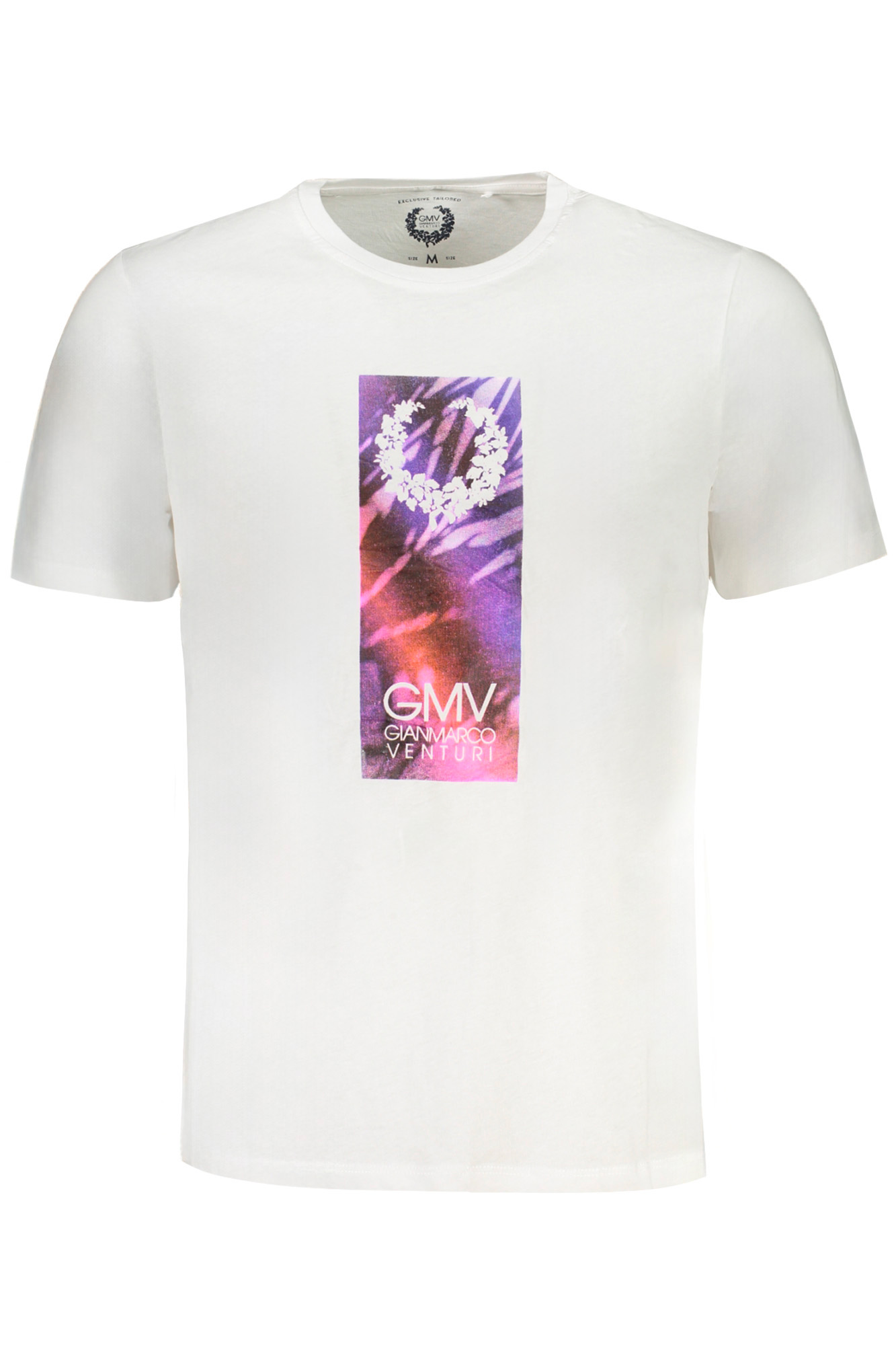 GIAN MARCO VENTURI T-SHIRT MANICHE CORTE UOMO - Bianco