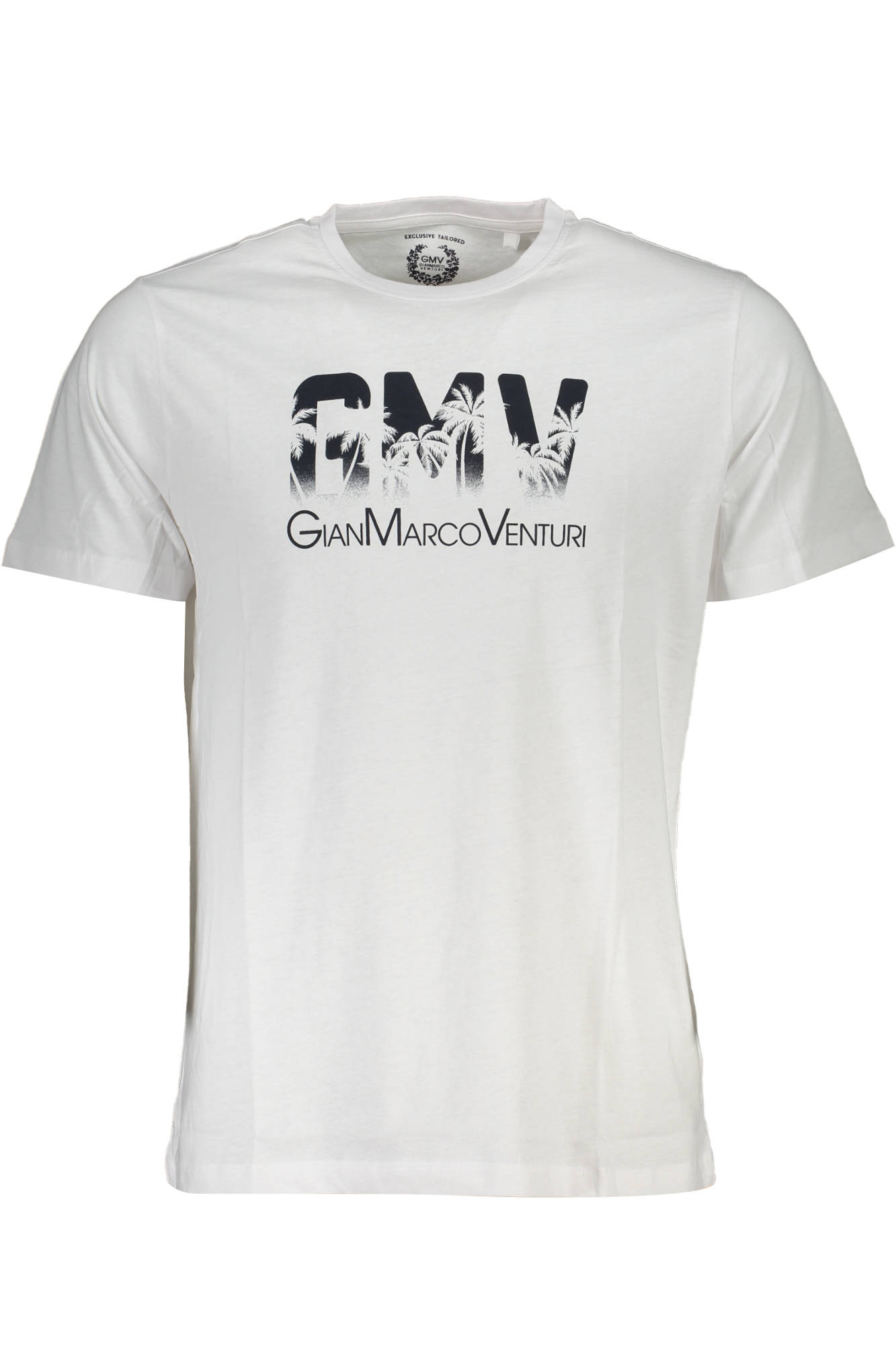 GIAN MARCO VENTURI T-SHIRT MANICHE CORTE UOMO - Bianco