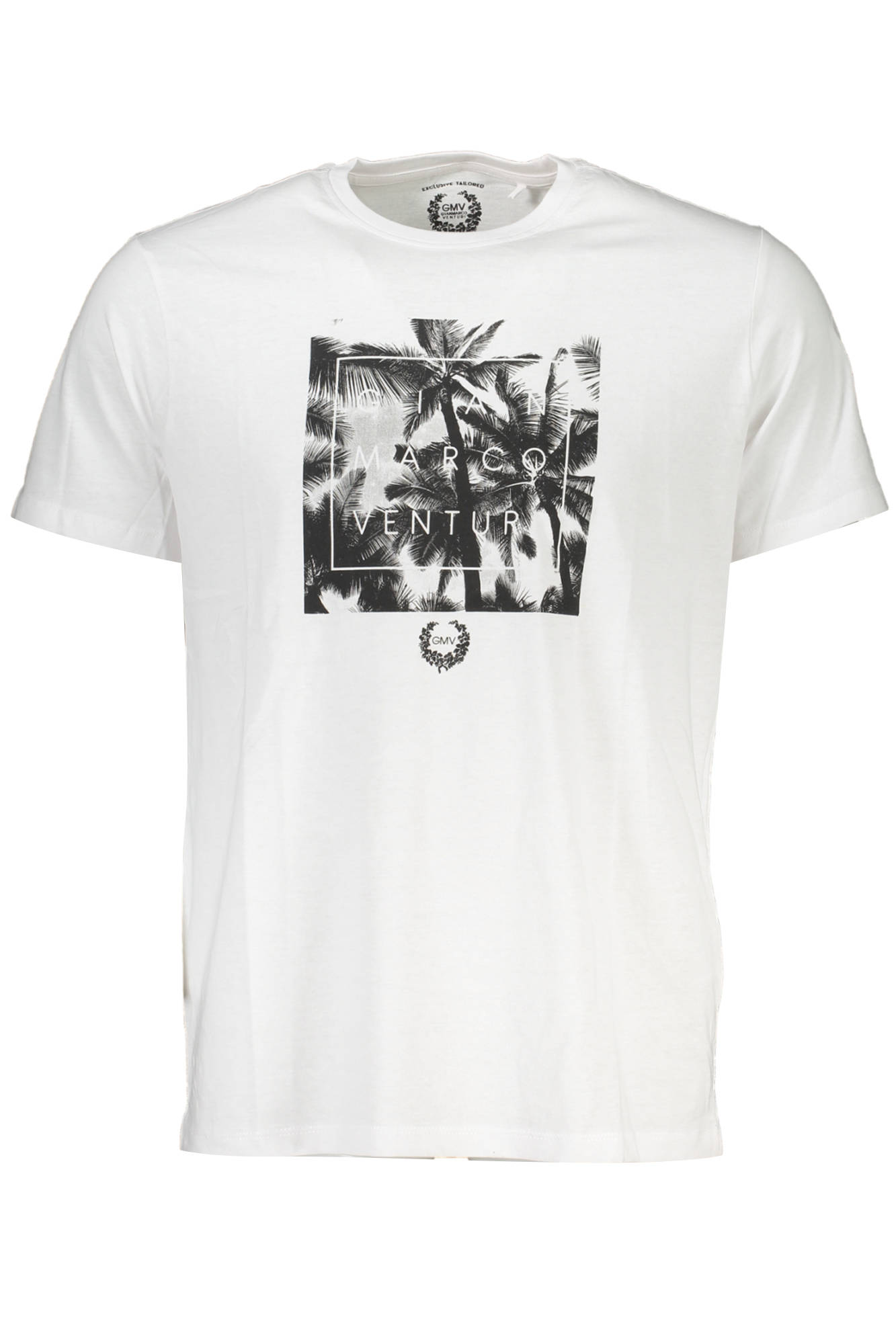 GIAN MARCO VENTURI T-SHIRT MANICHE CORTE UOMO - Bianco