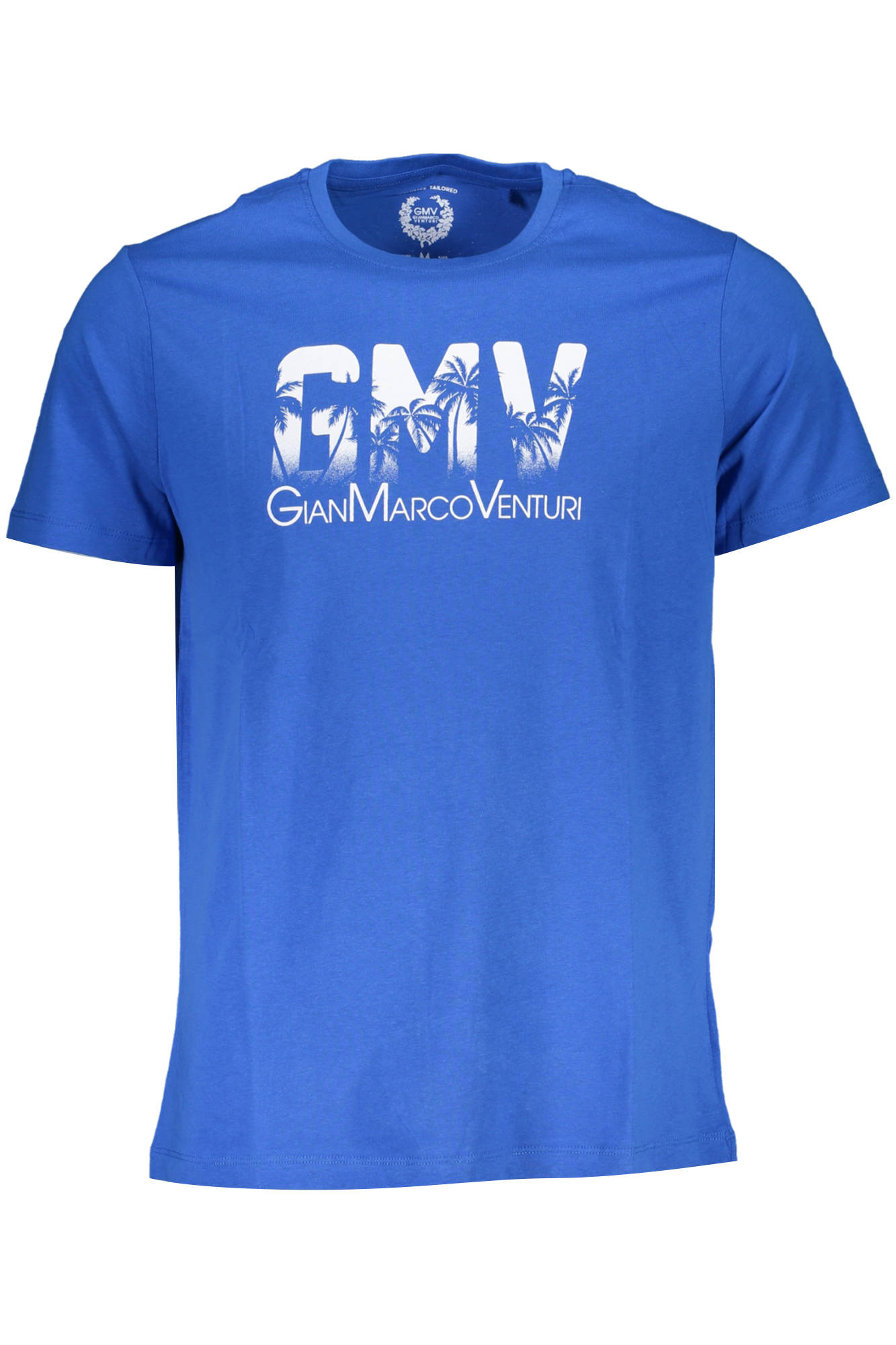 GIAN MARCO VENTURI T-SHIRT MANICHE CORTE UOMO - Blu