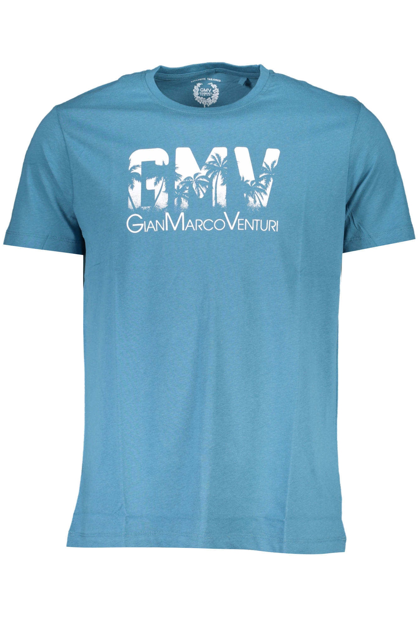 GIAN MARCO VENTURI T-SHIRT MANICHE CORTE UOMO - Blu