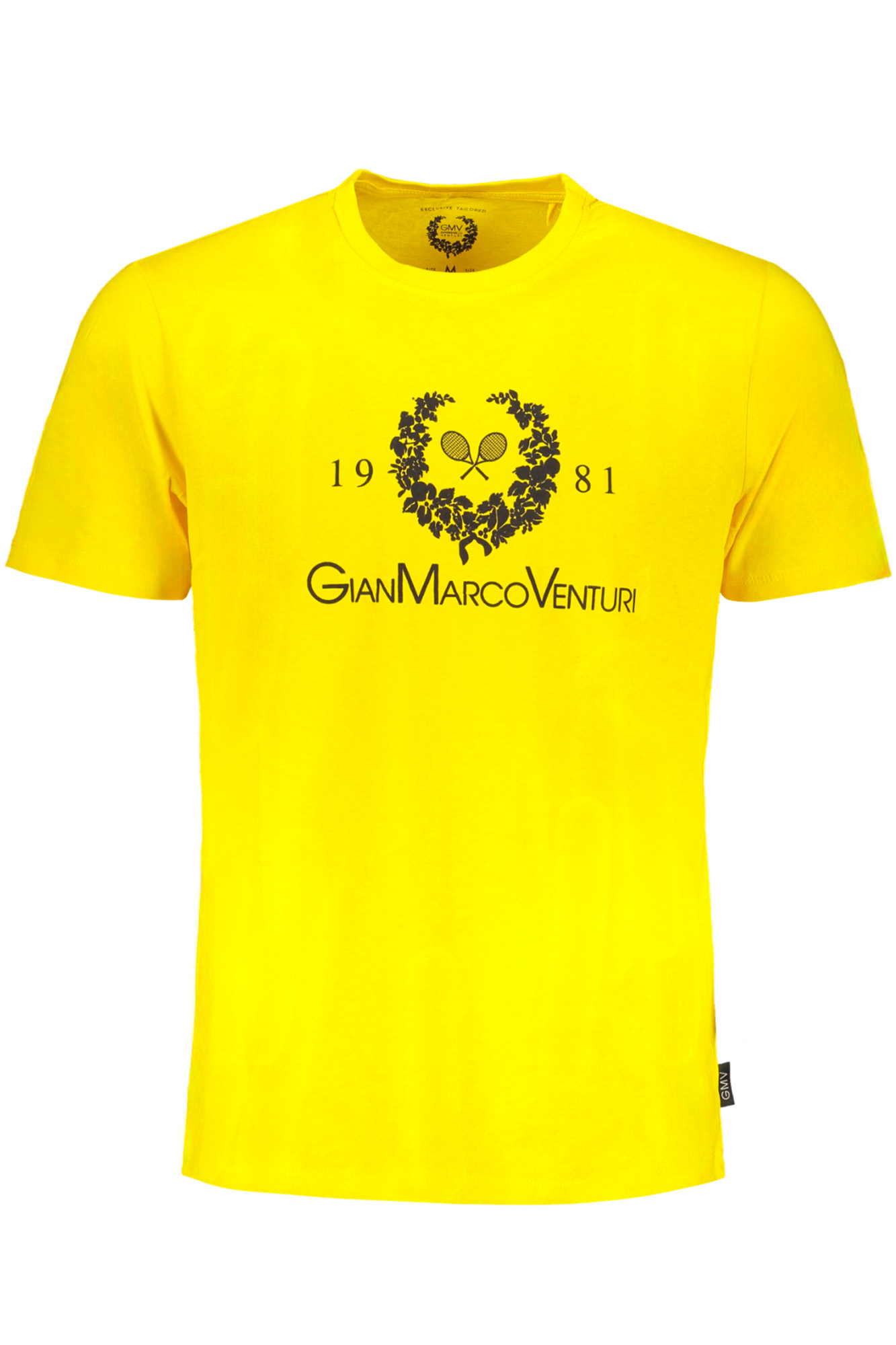 GIAN MARCO VENTURI T-SHIRT MANICHE CORTE UOMO - Giallo