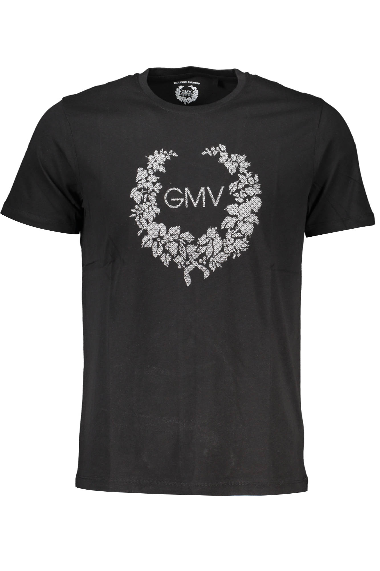 GIAN MARCO VENTURI T-SHIRT MANICHE CORTE UOMO - Nero