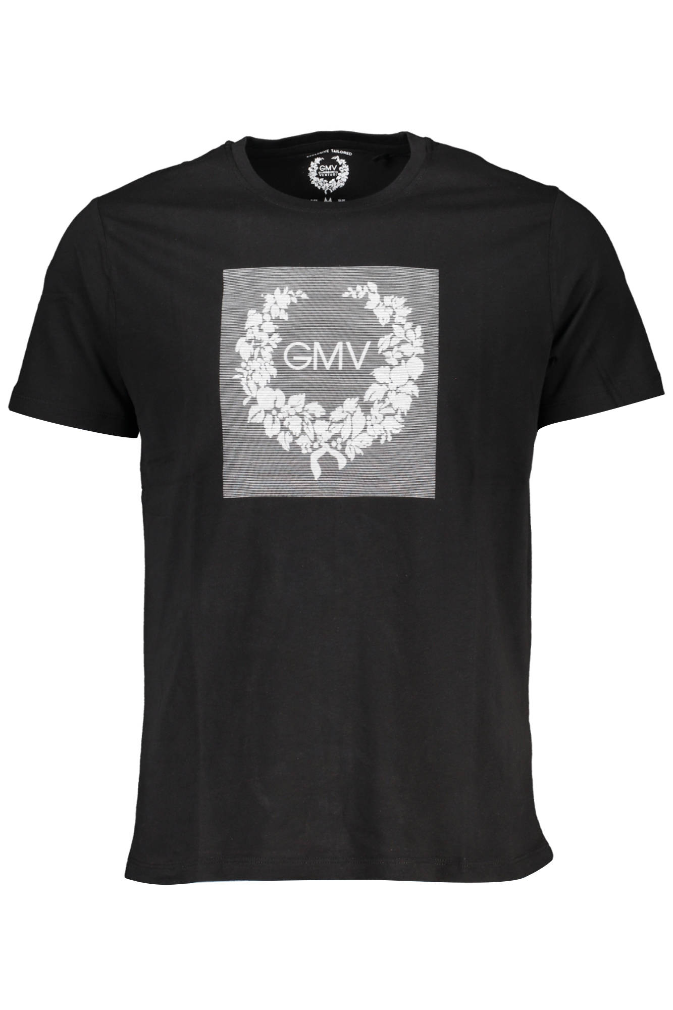 GIAN MARCO VENTURI T-SHIRT MANICHE CORTE UOMO - Nero