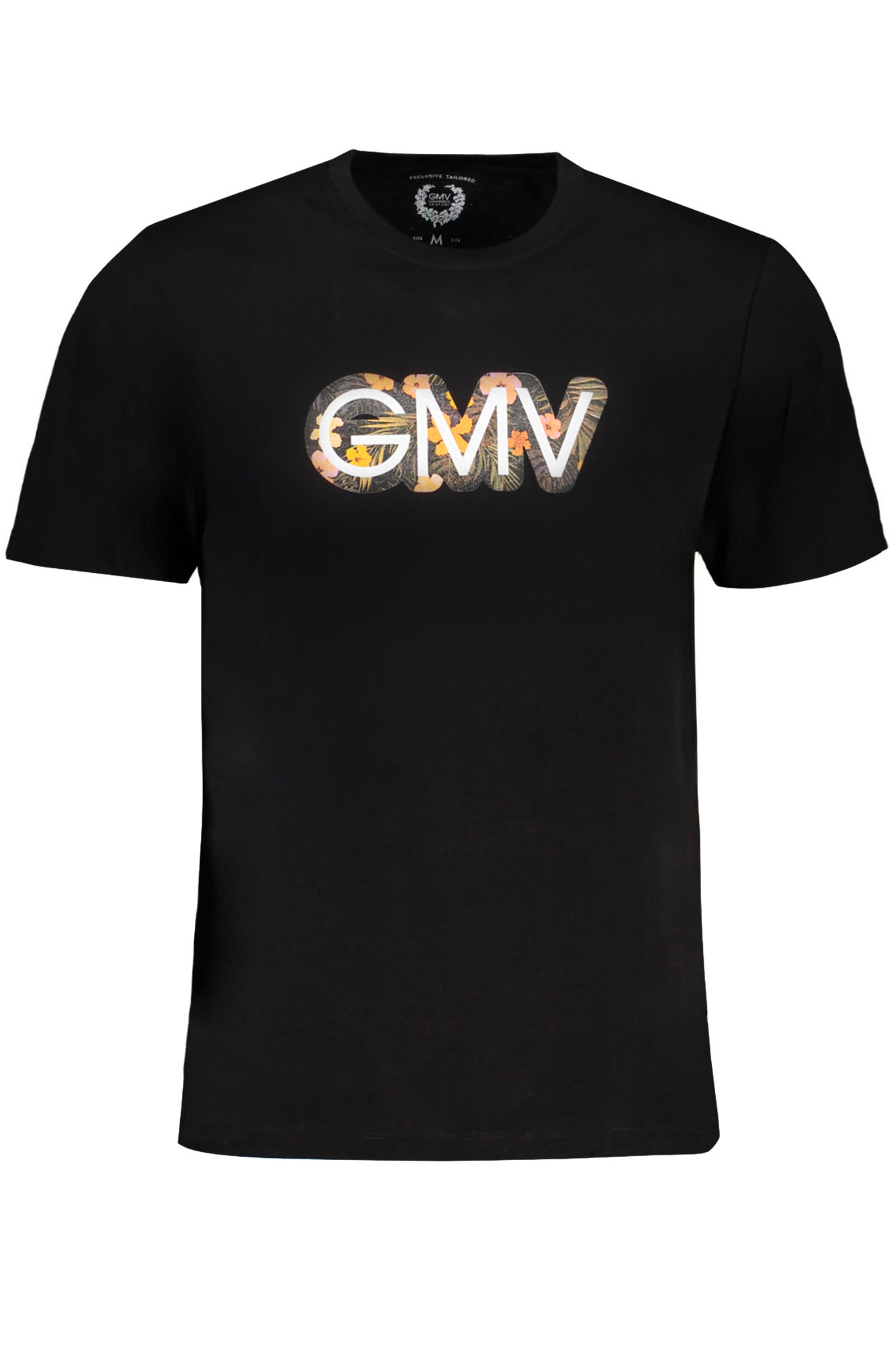 GIAN MARCO VENTURI T-SHIRT MANICHE CORTE UOMO - Nero