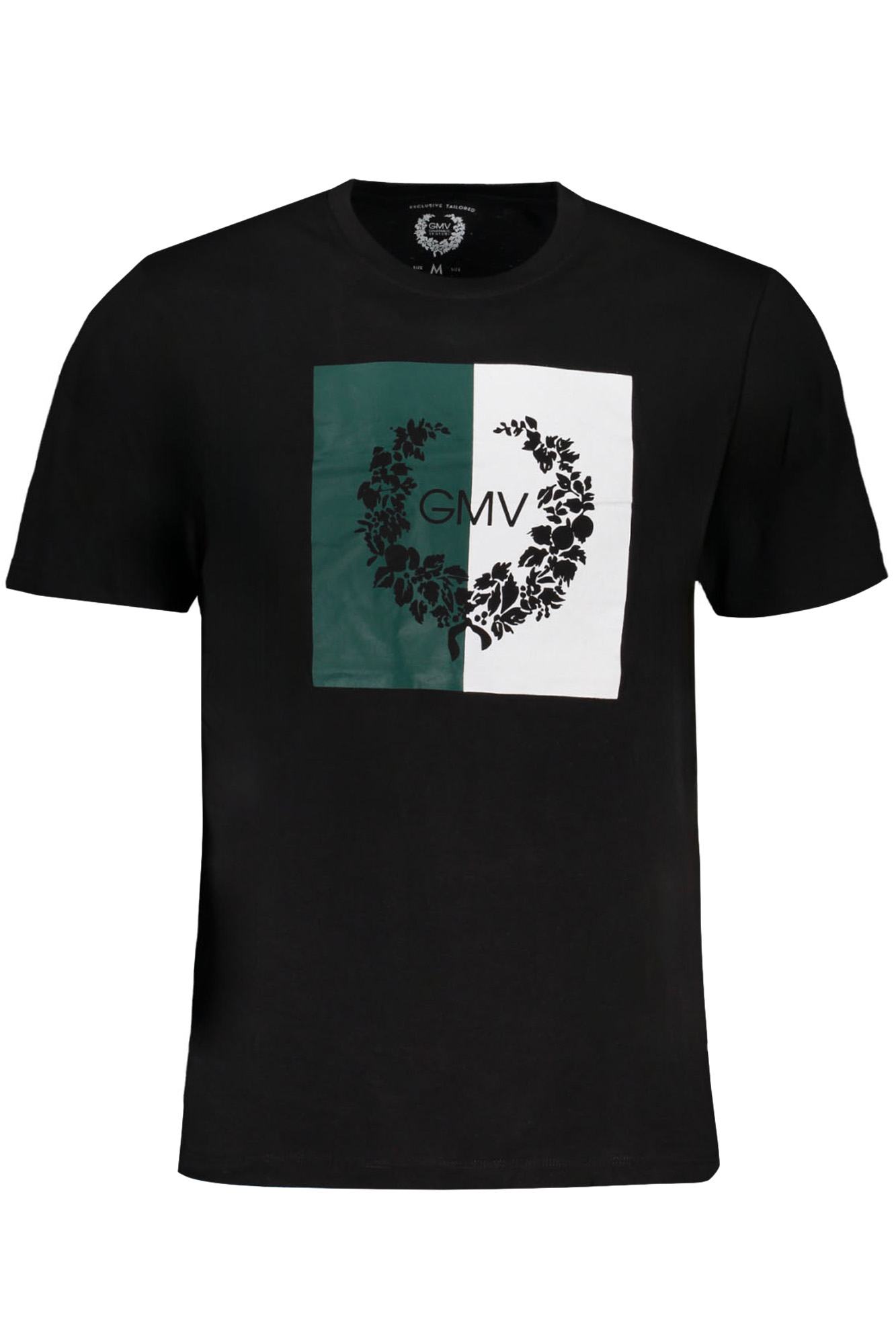 GIAN MARCO VENTURI T-SHIRT MANICHE CORTE UOMO - Nero