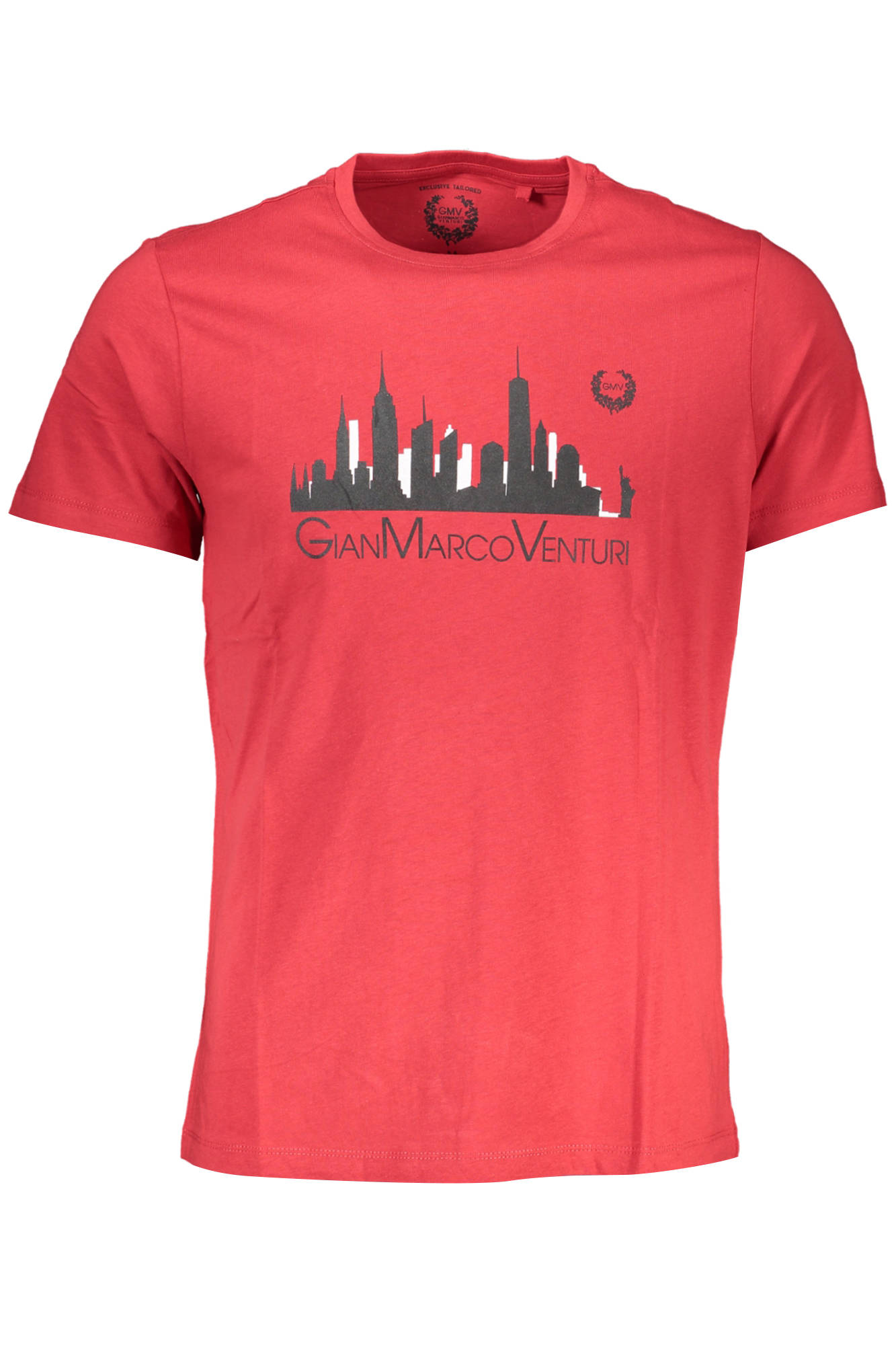 GIAN MARCO VENTURI T-SHIRT MANICHE CORTE UOMO - Rosso