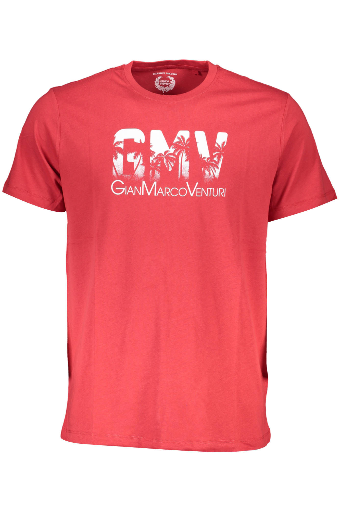 GIAN MARCO VENTURI T-SHIRT MANICHE CORTE UOMO - Rosso