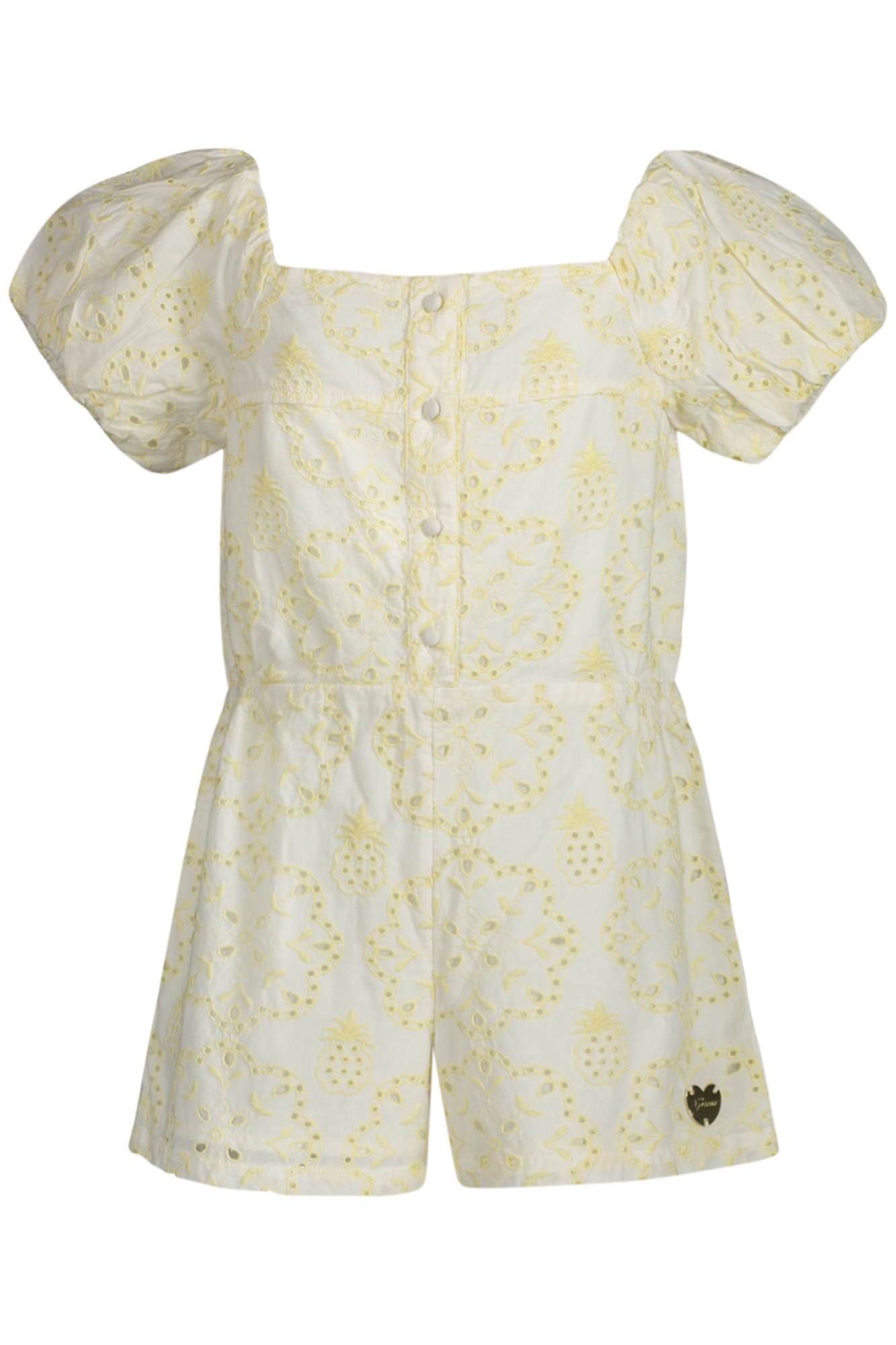 GUESS JEANS ABITO CORTO BAMBINA - Giallo