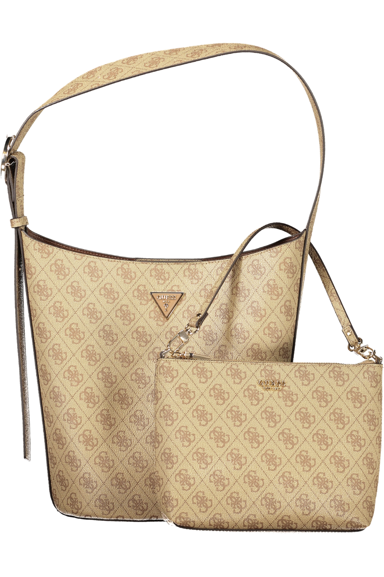 GUESS JEANS BORSA DONNA - Beige - immagine 2