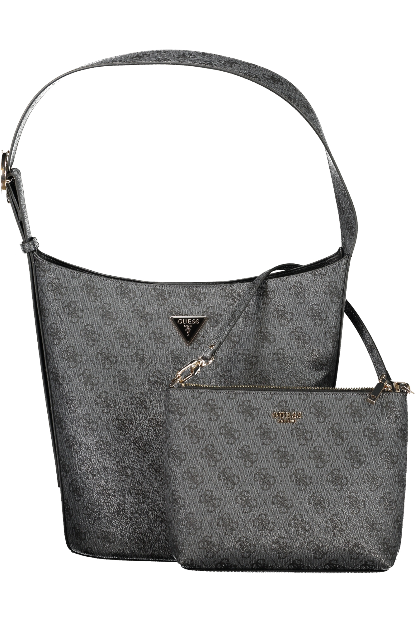 GUESS JEANS BORSA DONNA - Nero - immagine 2