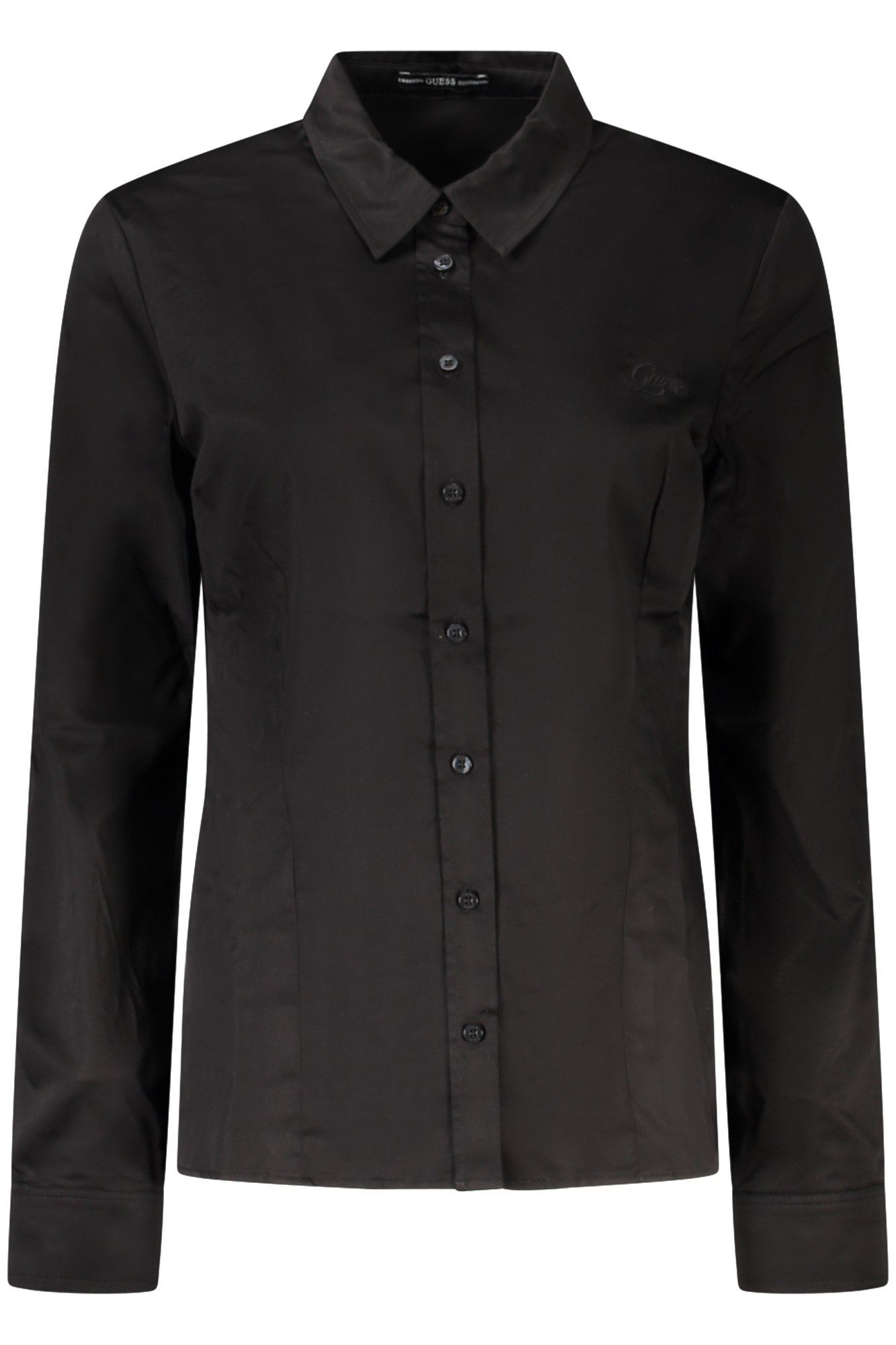 GUESS JEANS CAMICIA MANICHE LUNGHE DONNA - Nero