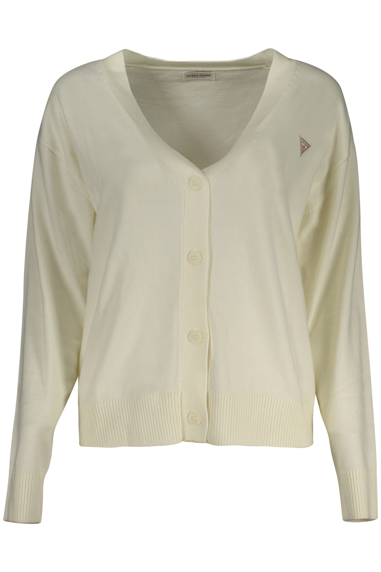 GUESS JEANS CARDIGAN DONNA - Bianco
