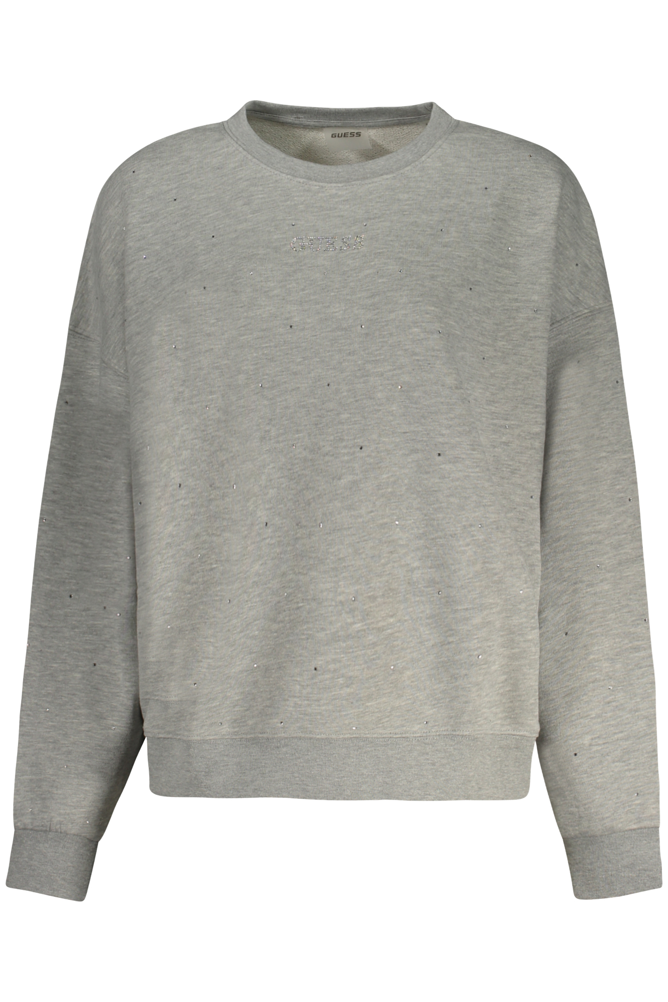 GUESS JEANS FELPA SENZA ZIP DONNA - Grigio