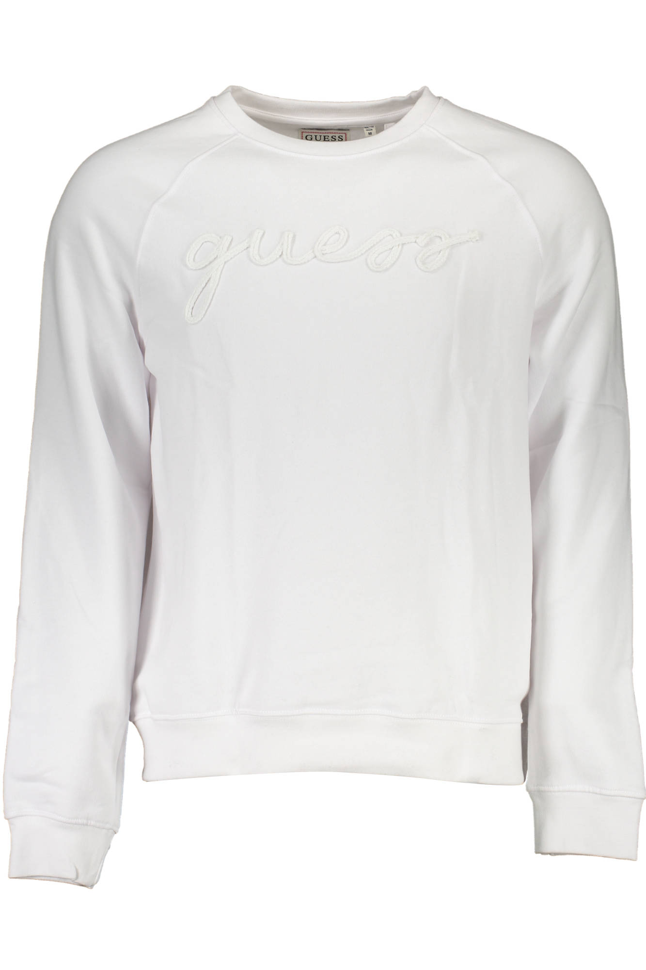 GUESS JEANS FELPA SENZA ZIP UOMO - Bianco