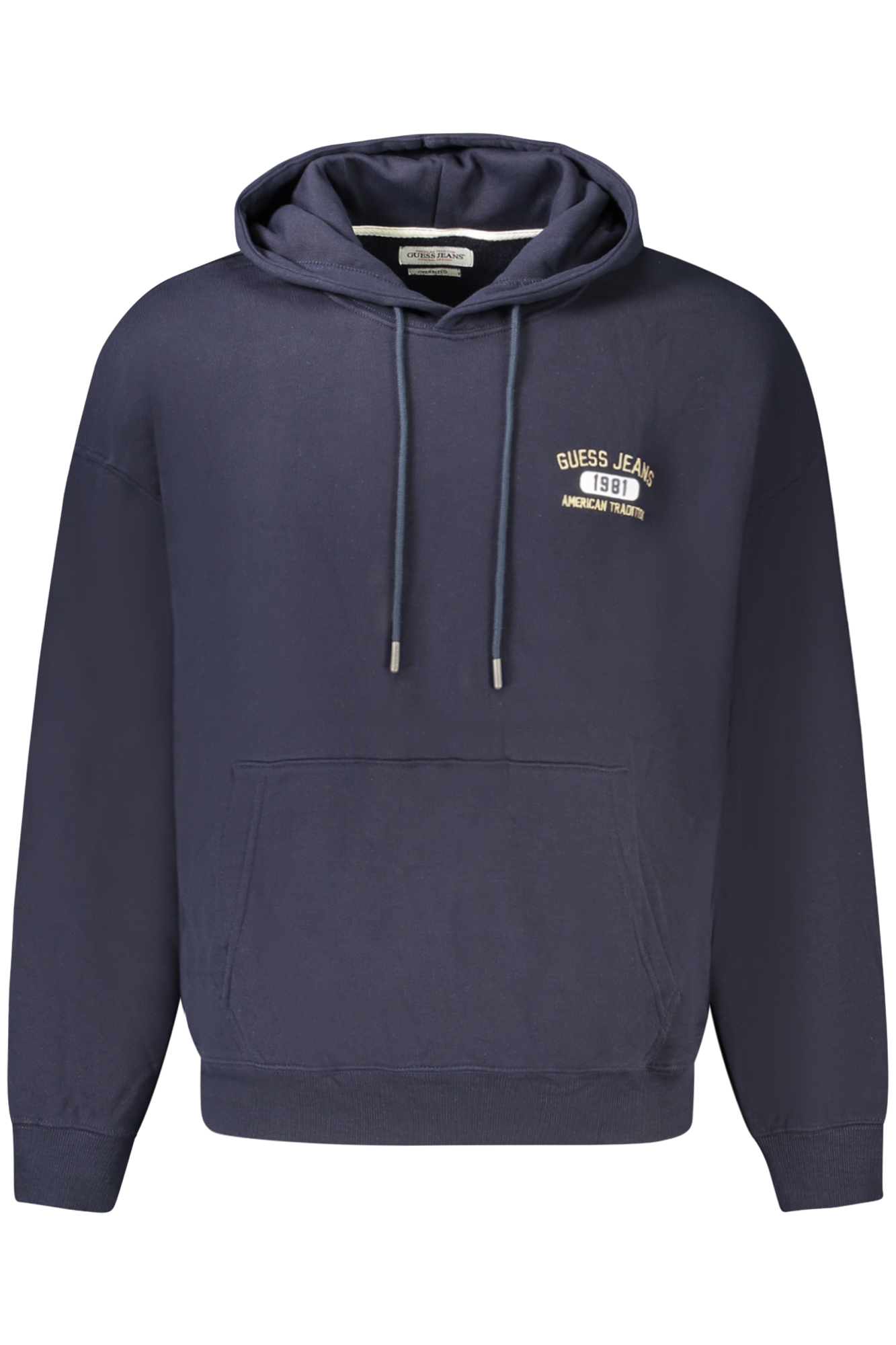 GUESS JEANS FELPA SENZA ZIP UOMO - Blu