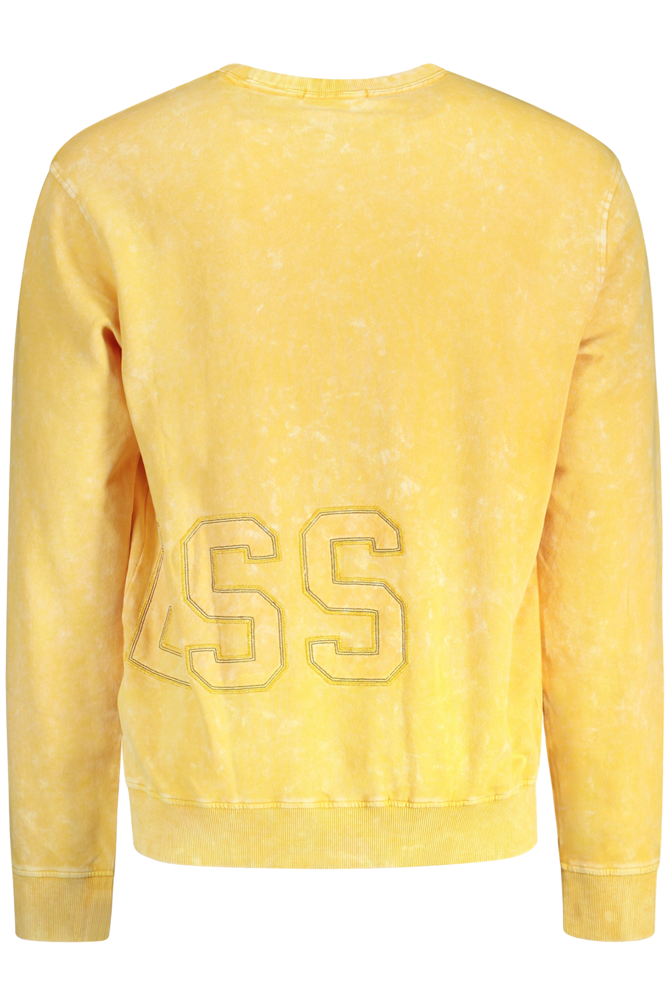 GUESS JEANS FELPA SENZA ZIP UOMO - Giallo - immagine 2