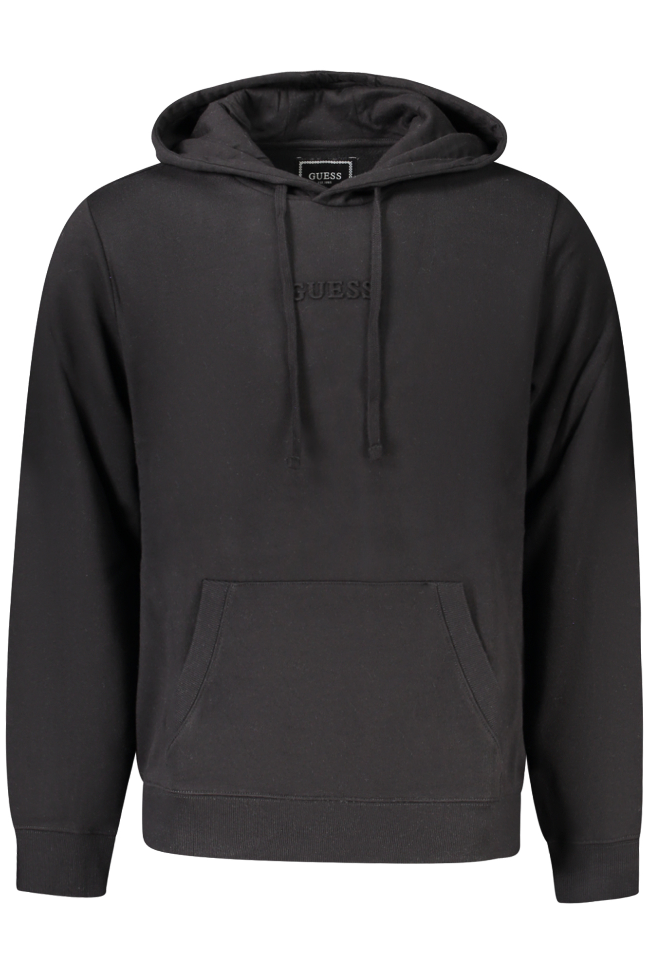 GUESS JEANS FELPA SENZA ZIP UOMO - Nero