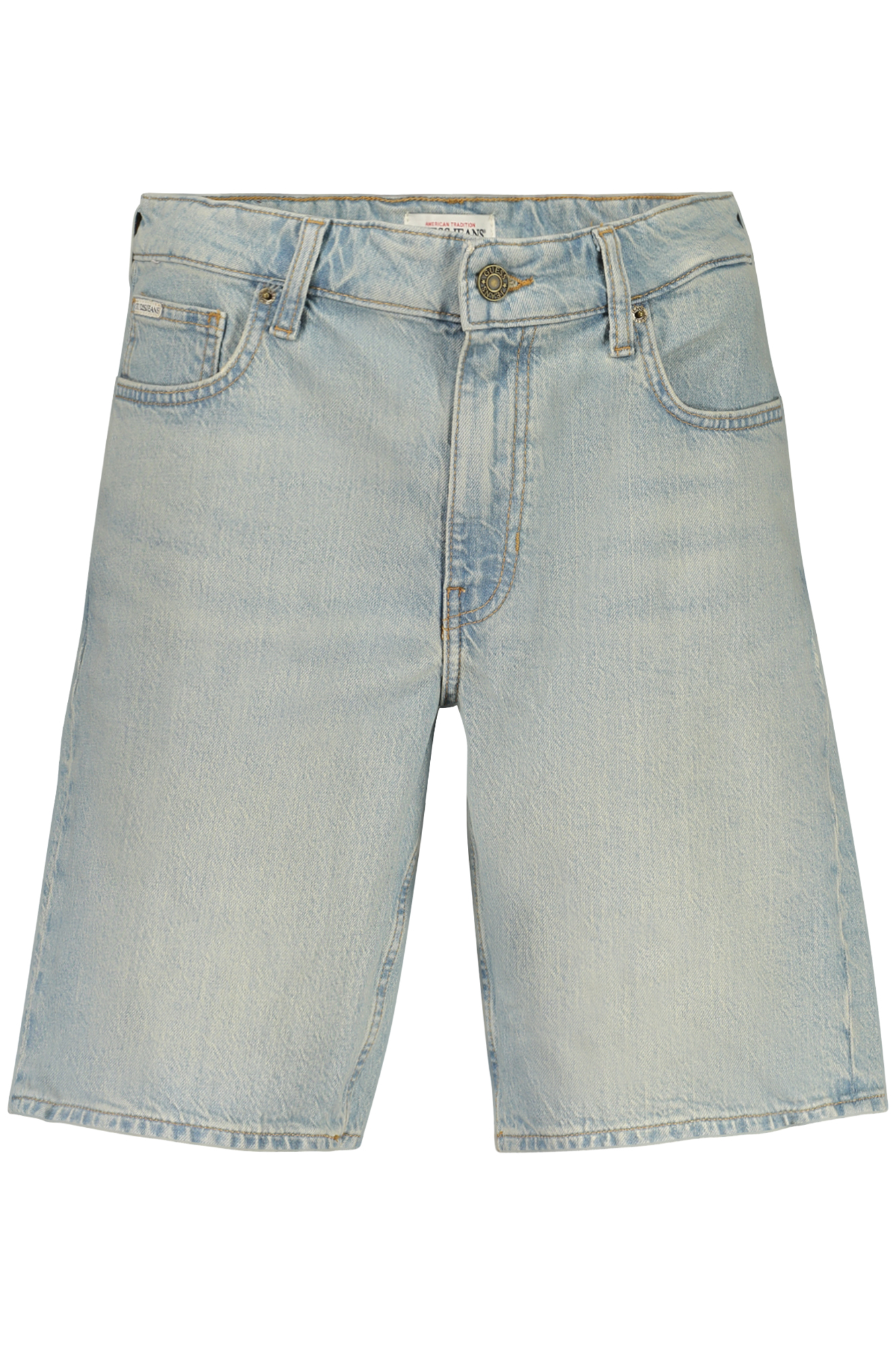 GUESS JEANS JEANS BERMUDA UOMO - Azzurro