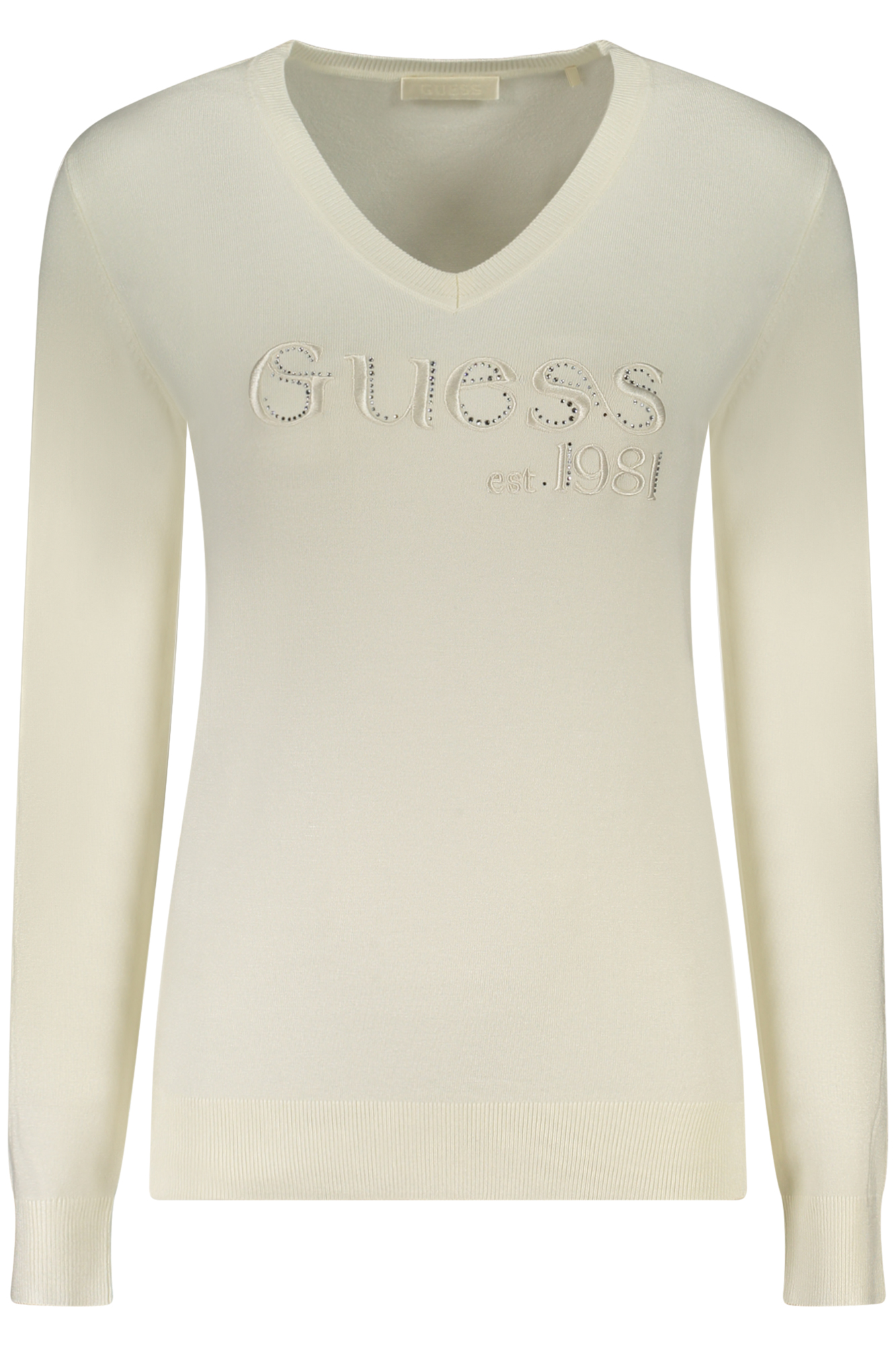 GUESS JEANS MAGLIA DONNA - Bianco