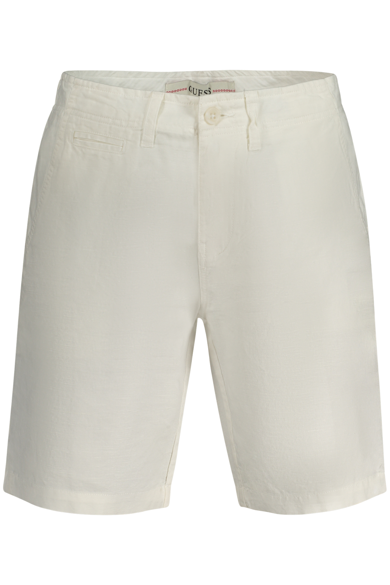 GUESS JEANS PANTALONE BERMUDA UOMO - Bianco