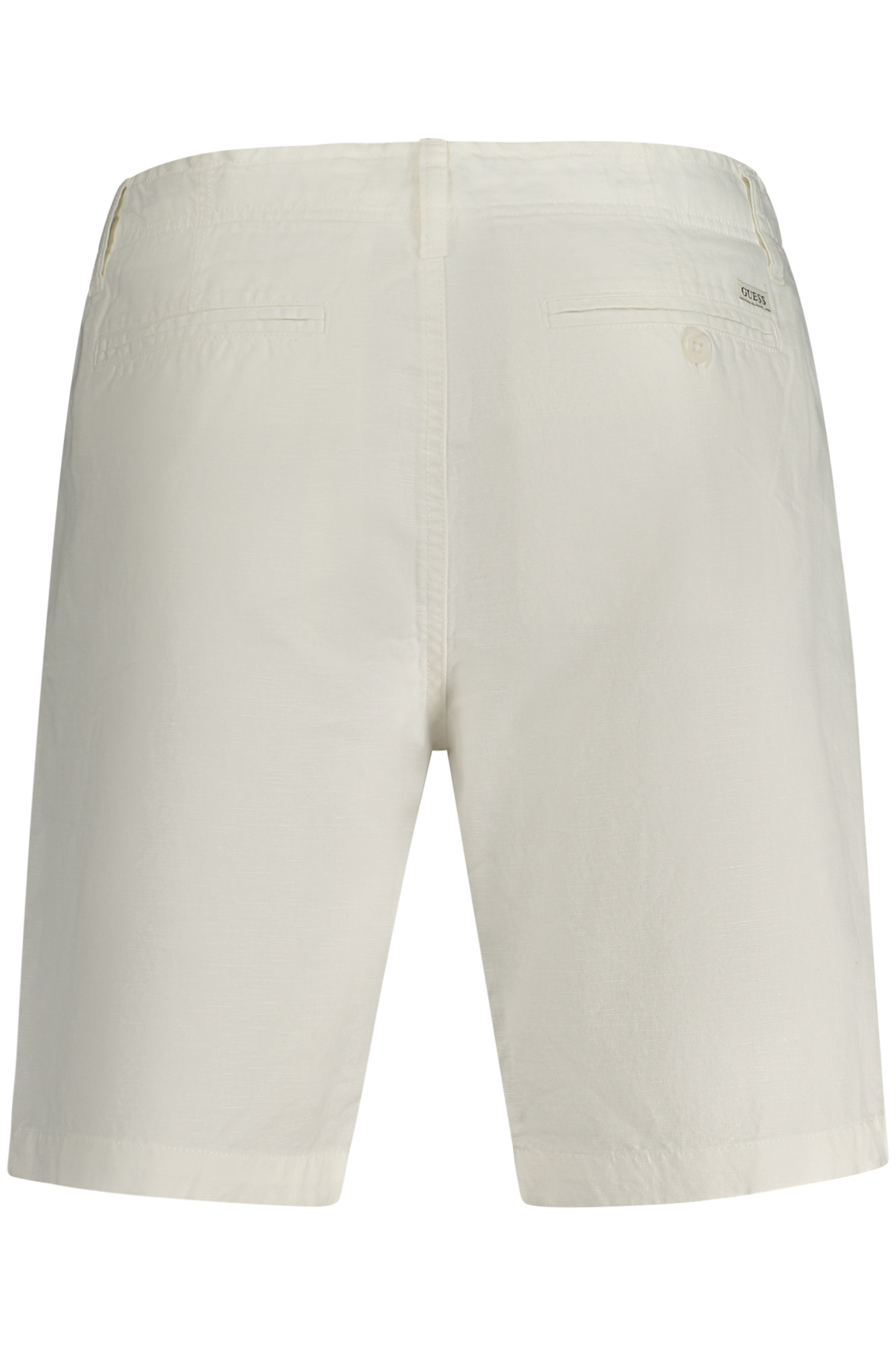 GUESS JEANS PANTALONE BERMUDA UOMO - Bianco - immagine 2