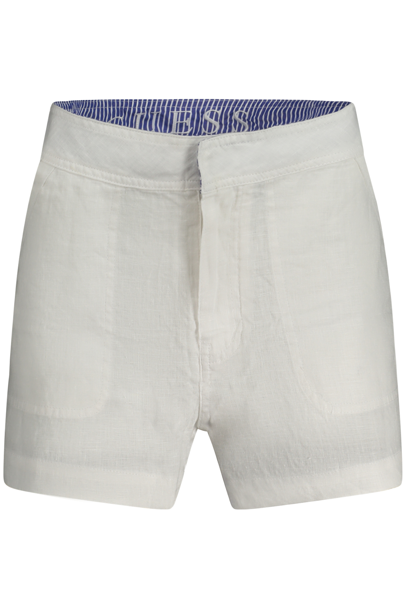 GUESS JEANS PANTALONE SHORT DONNA - Bianco