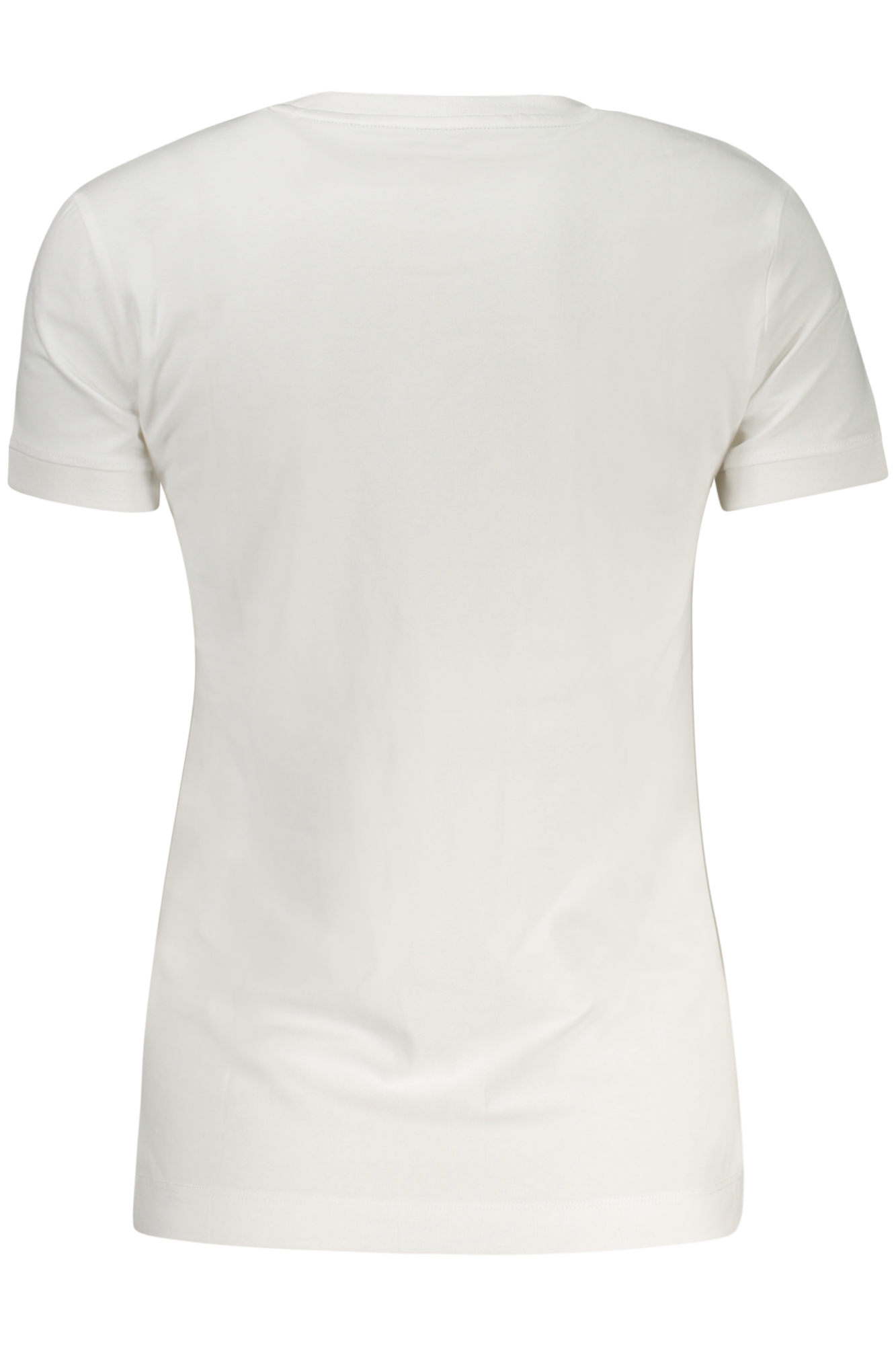 GUESS JEANS T-SHIRT MANICHE CORTE DONNA - Bianco - immagine 2