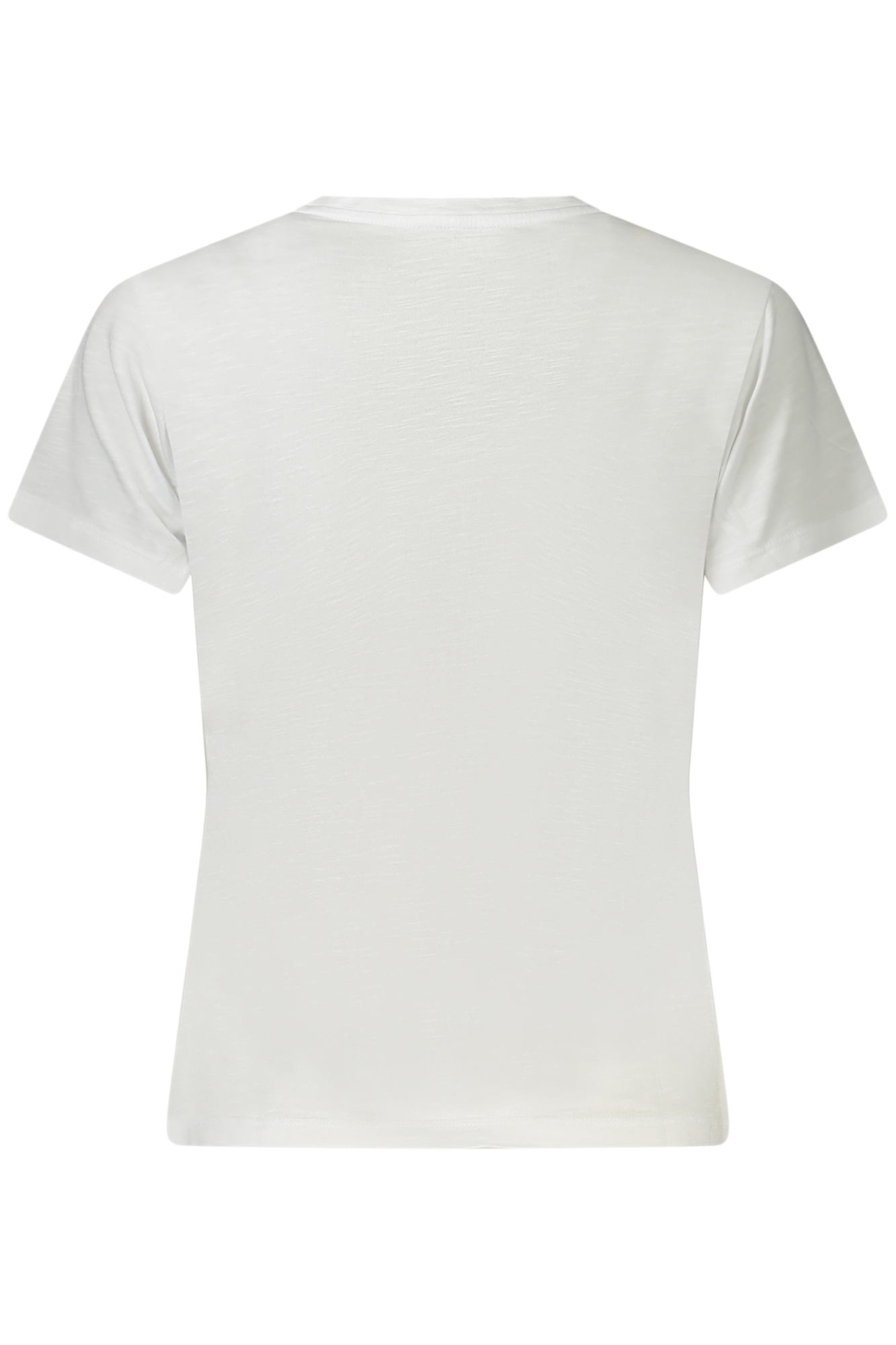 GUESS JEANS T-SHIRT MANICHE CORTE DONNA - Bianco - immagine 2