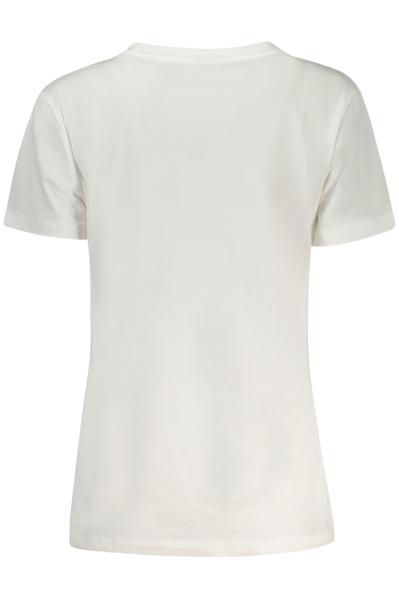 GUESS JEANS T-SHIRT MANICHE CORTE DONNA - Bianco - immagine 2