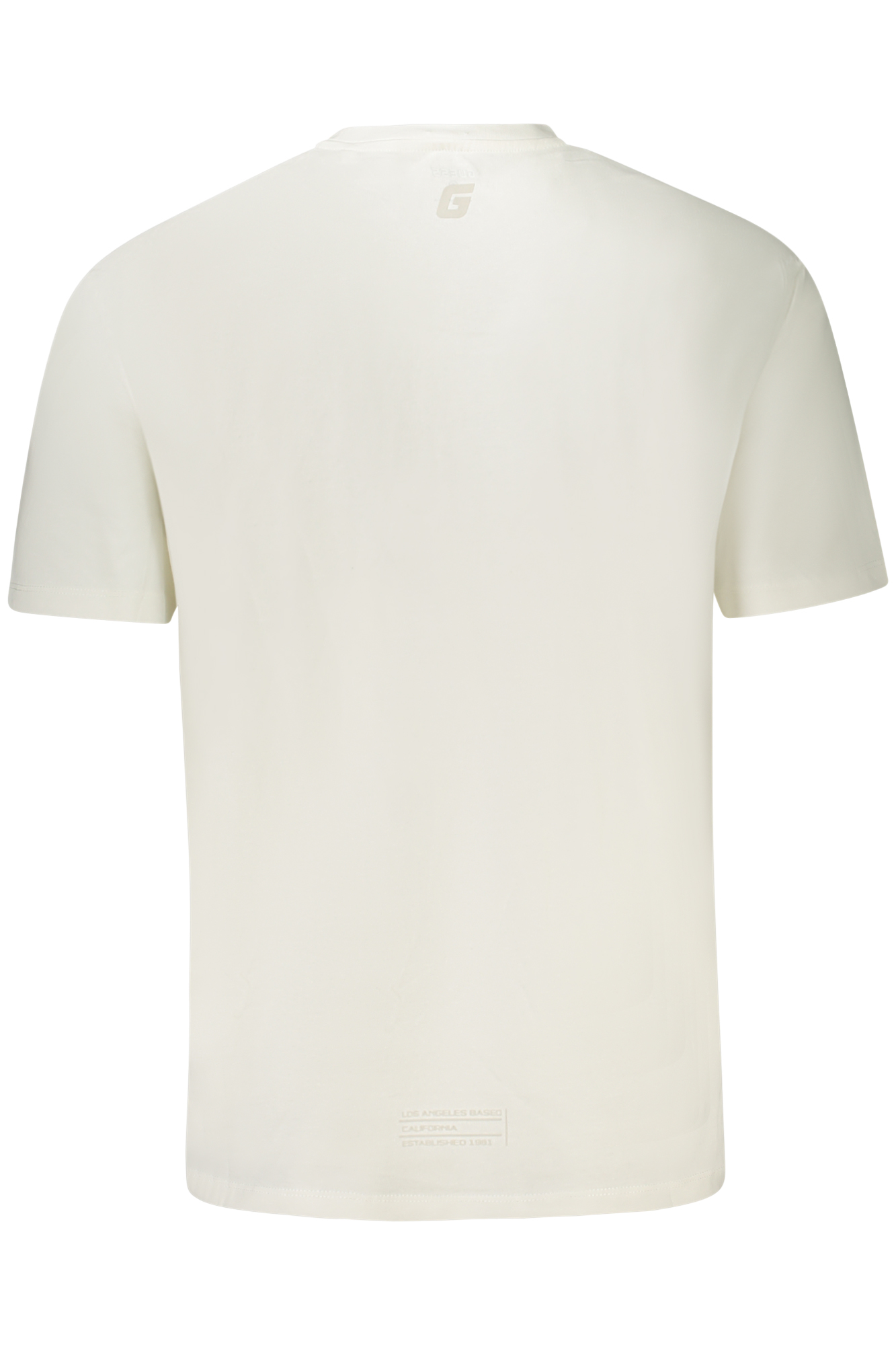 GUESS JEANS T-SHIRT MANICHE CORTE UOMO - Bianco - immagine 3