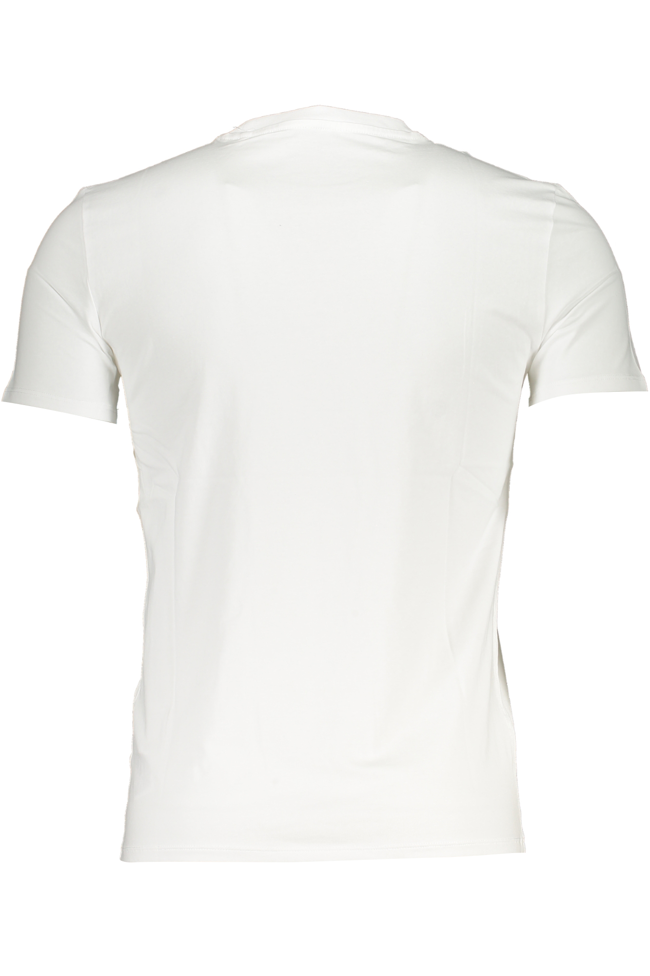 GUESS JEANS T-SHIRT MANICHE CORTE UOMO - Bianco - immagine 2