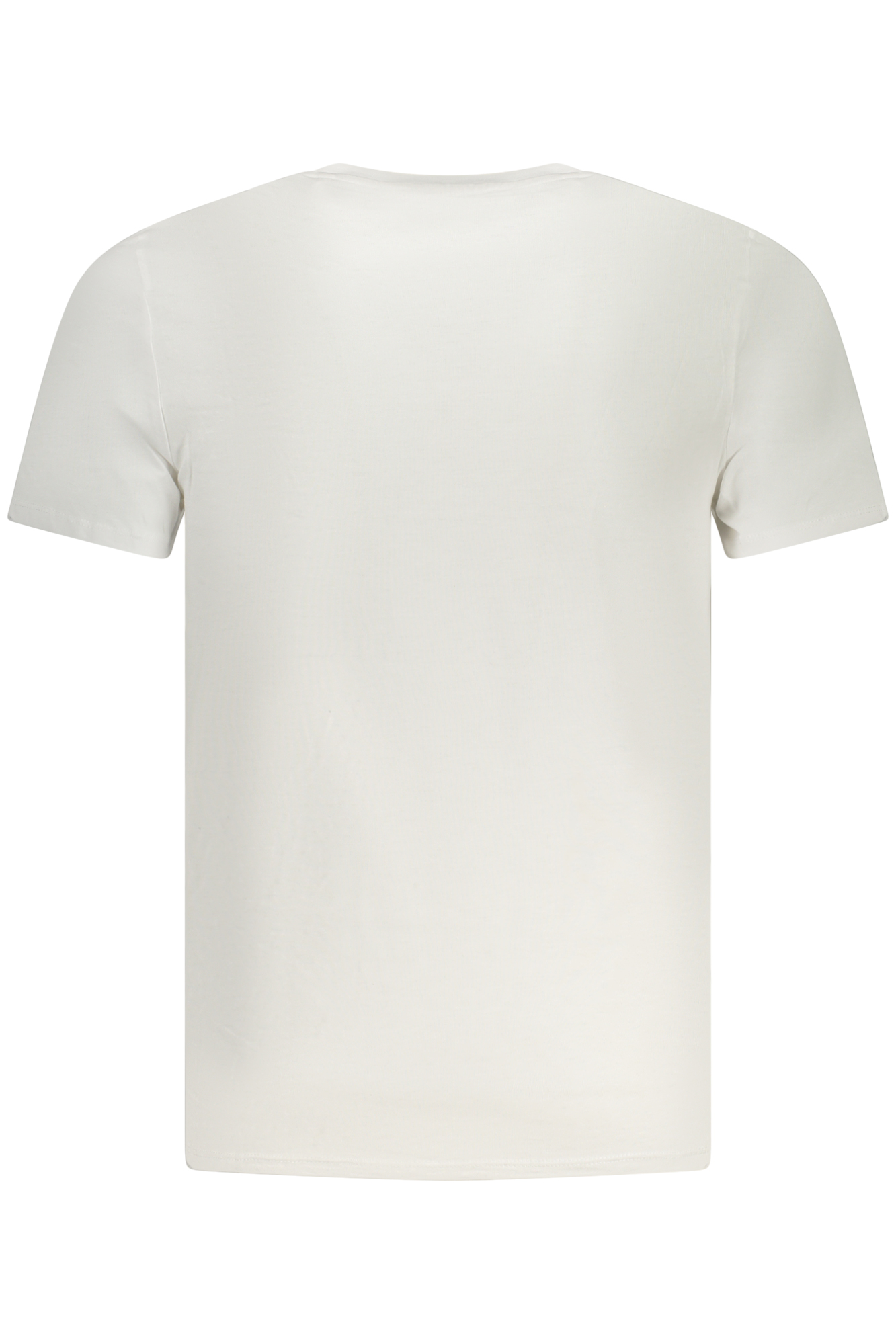 GUESS JEANS T-SHIRT MANICHE CORTE UOMO - Bianco - immagine 2