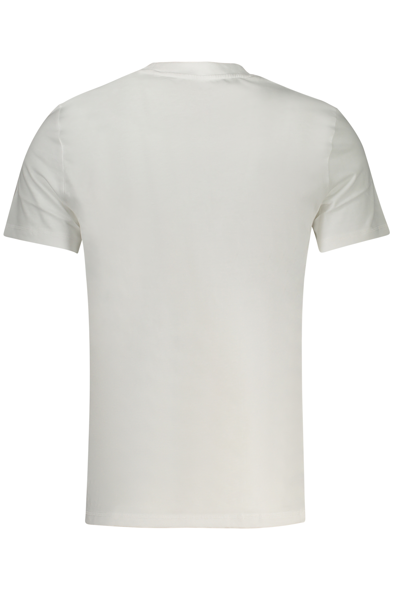 GUESS JEANS T-SHIRT MANICHE CORTE UOMO - Bianco - immagine 2