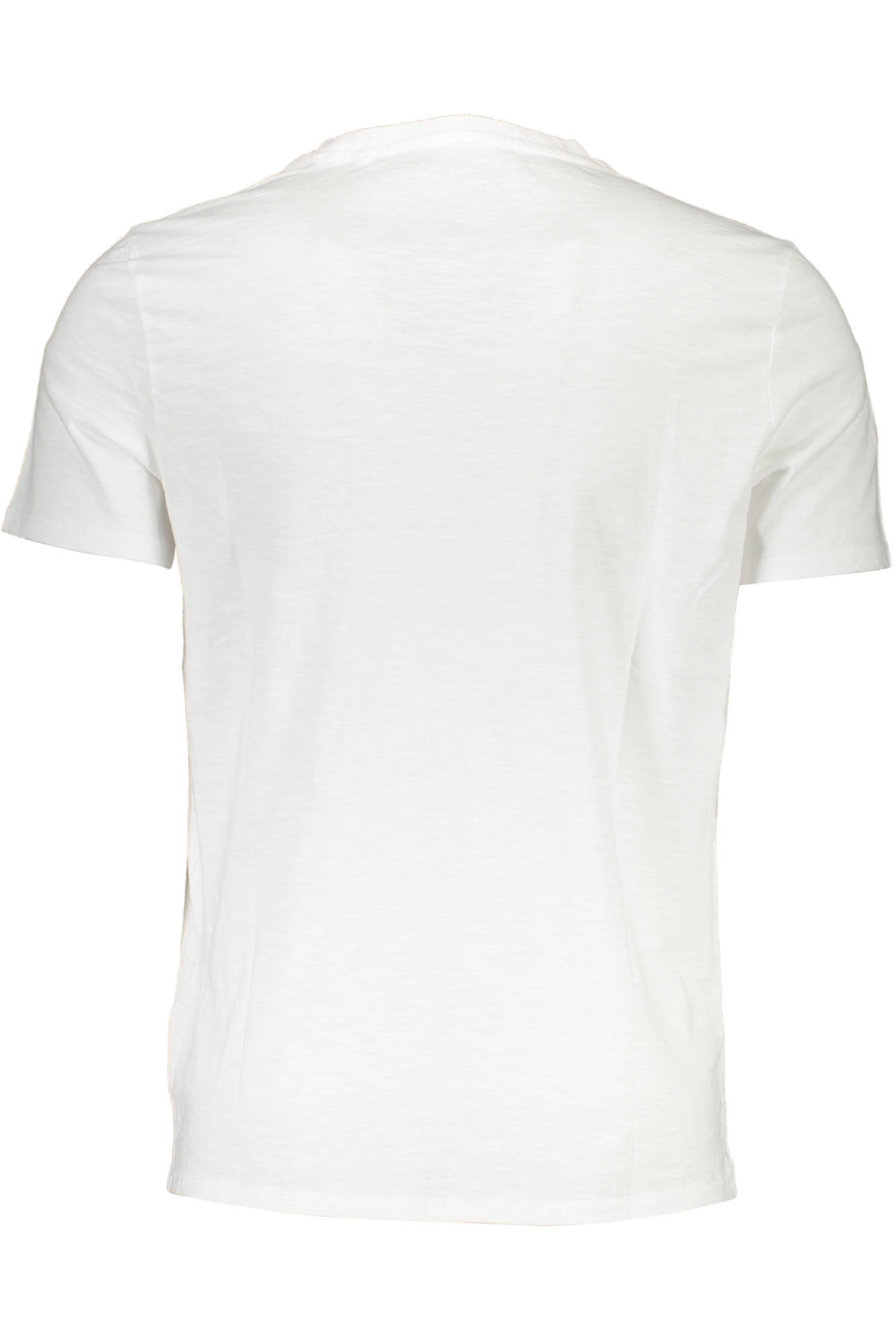 GUESS JEANS T-SHIRT MANICHE CORTE UOMO - Bianco - immagine 2