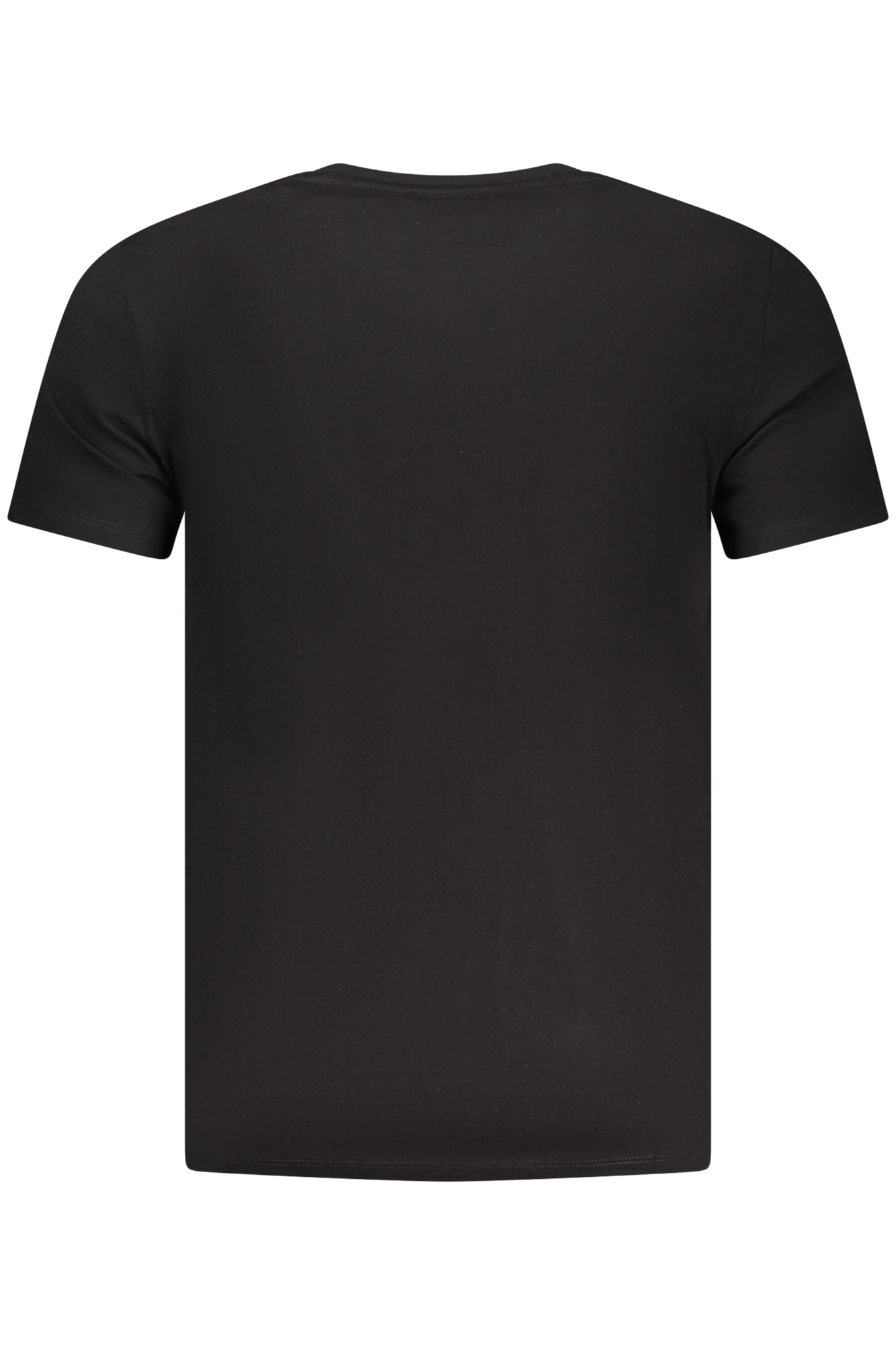 GUESS JEANS T-SHIRT MANICHE CORTE UOMO - Nero - immagine 2