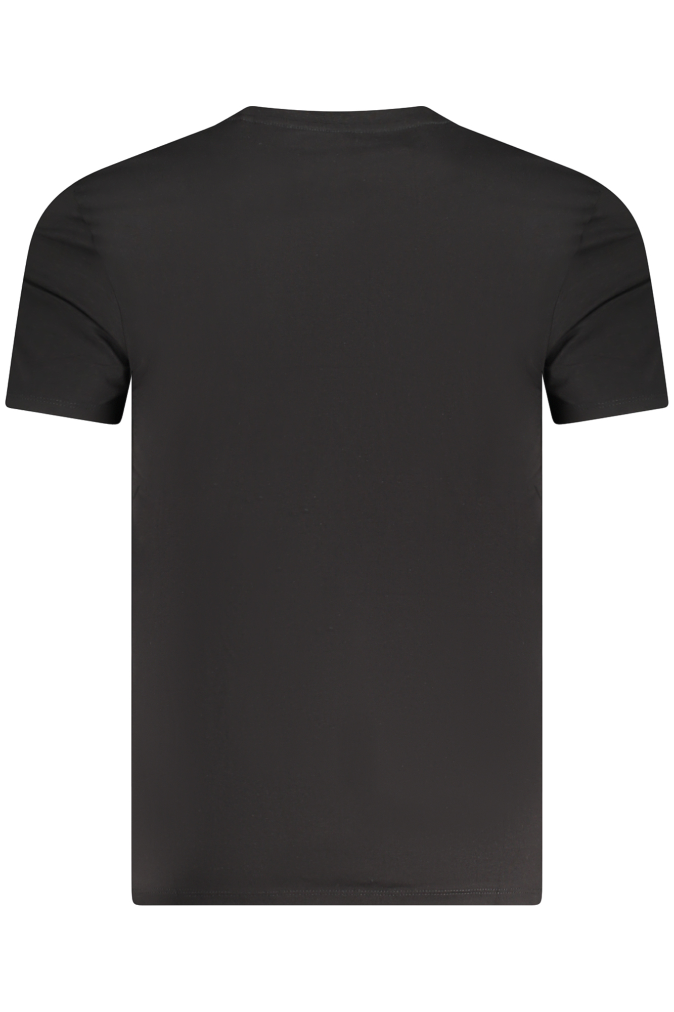 GUESS JEANS T-SHIRT MANICHE CORTE UOMO - Nero - immagine 2