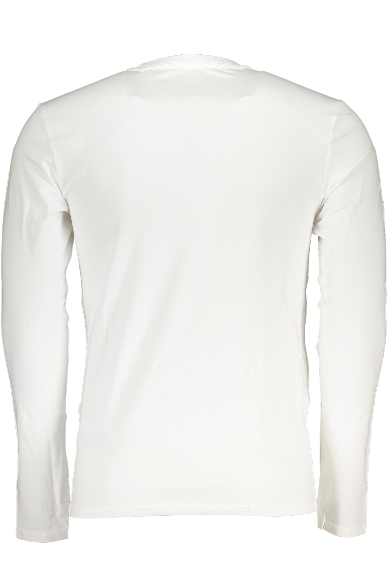 GUESS JEANS T-SHIRT MANICHE LUNGHE UOMO - Bianco - immagine 2