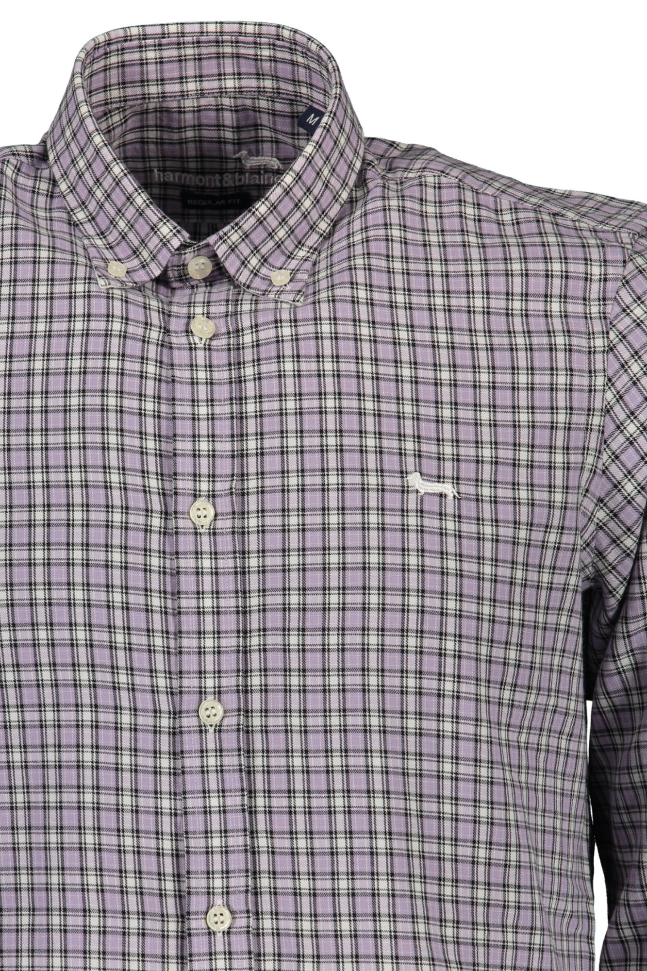 HARMONT & BLAINE CAMICIA MANICHE LUNGHE UOMO - Viola - immagine 2