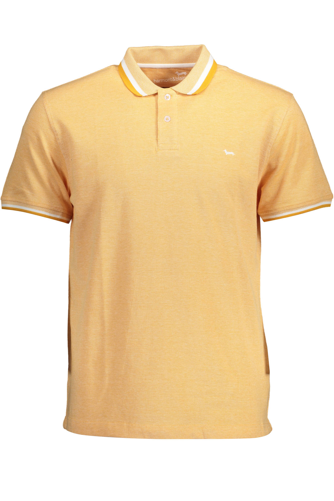 HARMONT & BLAINE POLO MANICHE CORTE UOMO - Arancione