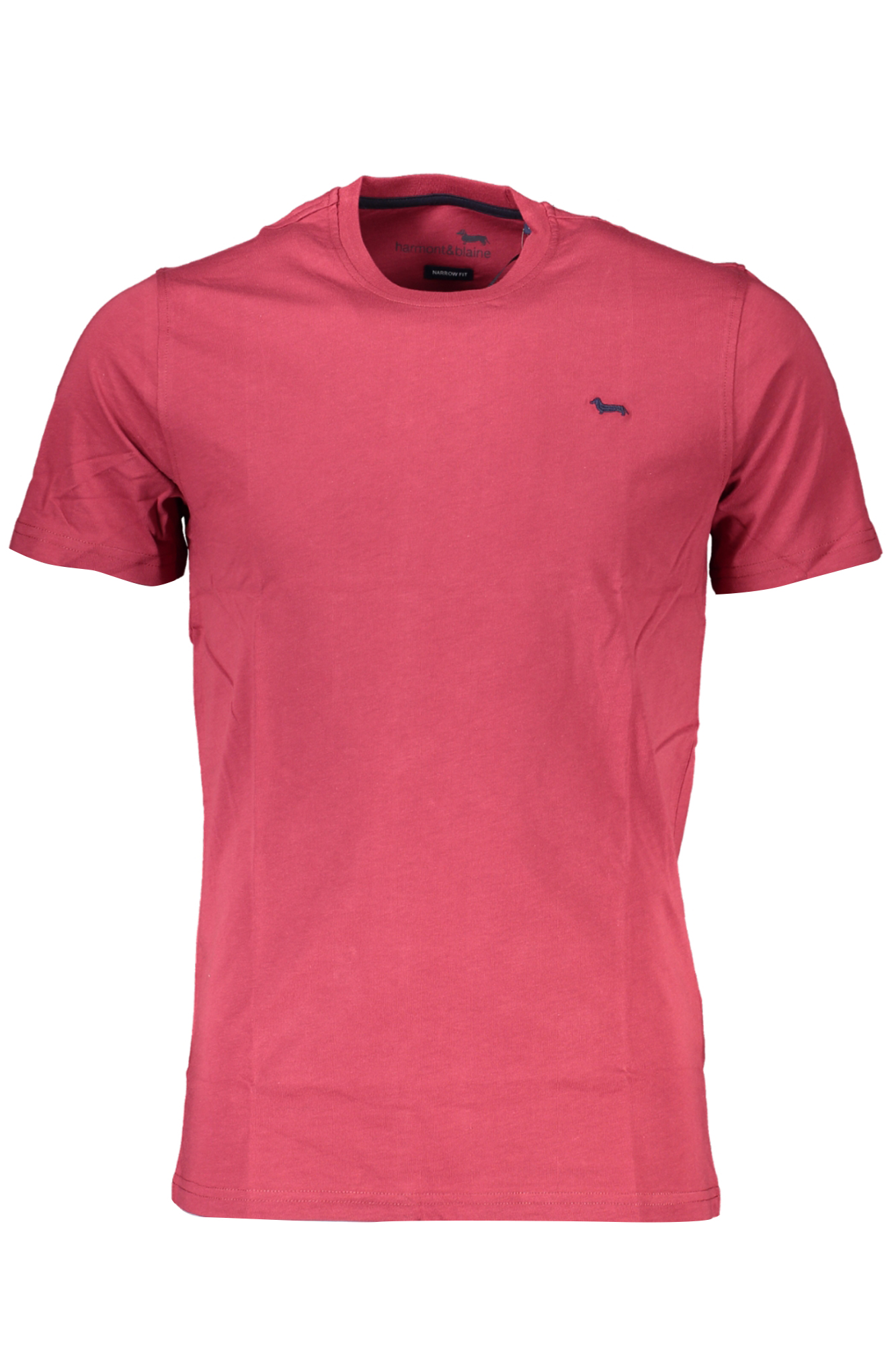 HARMONT & BLAINE T-SHIRT MANICHE CORTE UOMO - Rosso