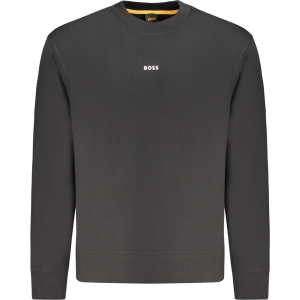 HUGO BOSS FELPA SENZA ZIP UOMO - Nero