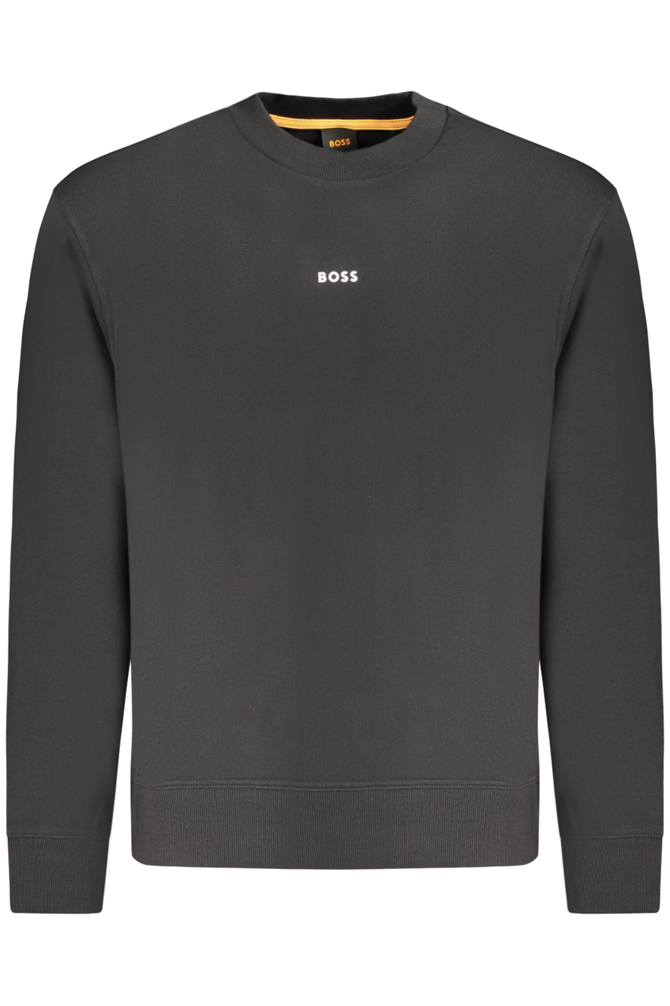 HUGO BOSS FELPA SENZA ZIP UOMO - Nero