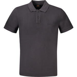 HUGO BOSS POLO MANICHE CORTE UOMO - Nero