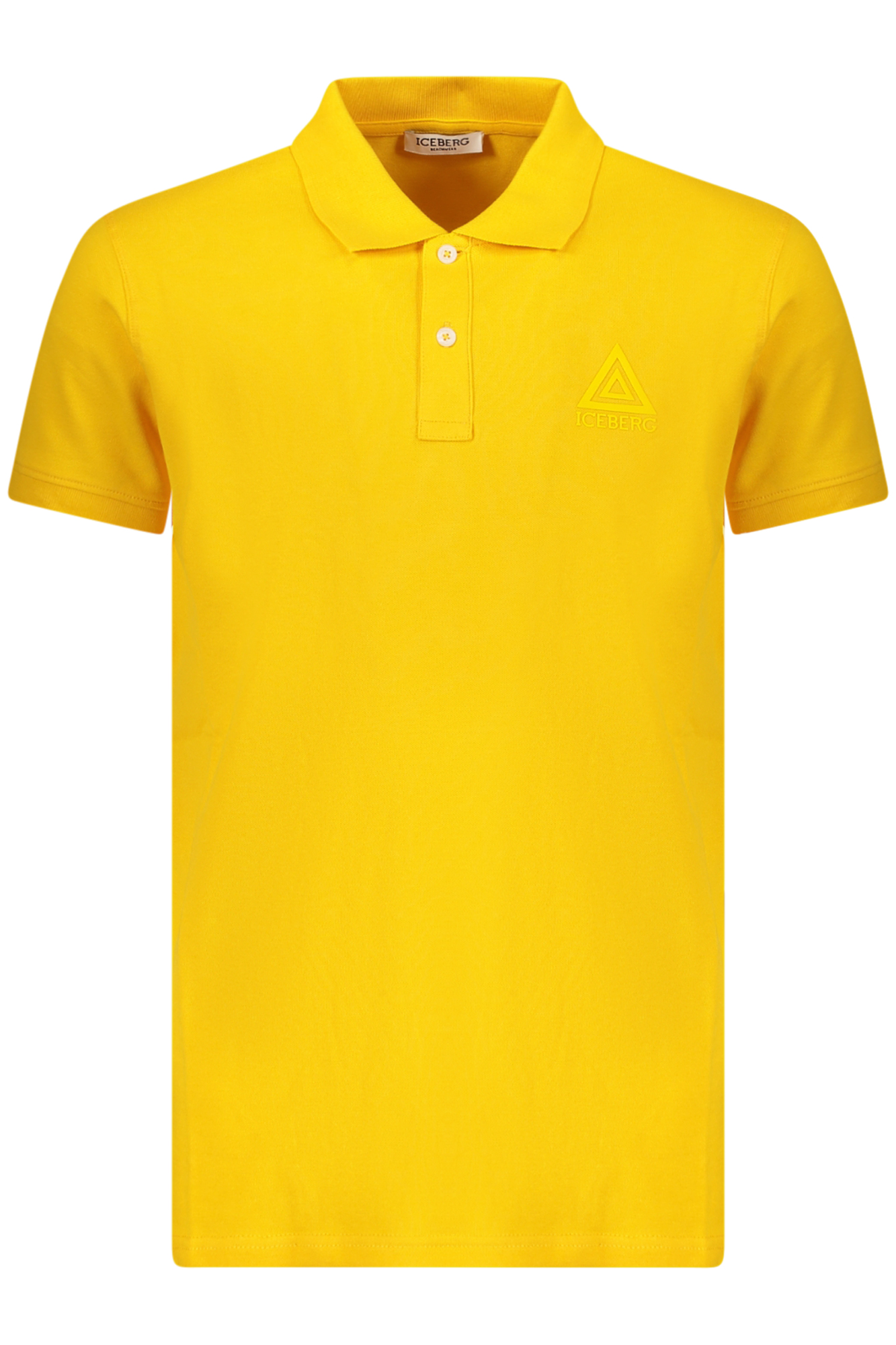 ICEBERG POLO MANICHE CORTE UOMO - Giallo