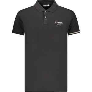 ICEBERG POLO MANICHE CORTE UOMO - Nero